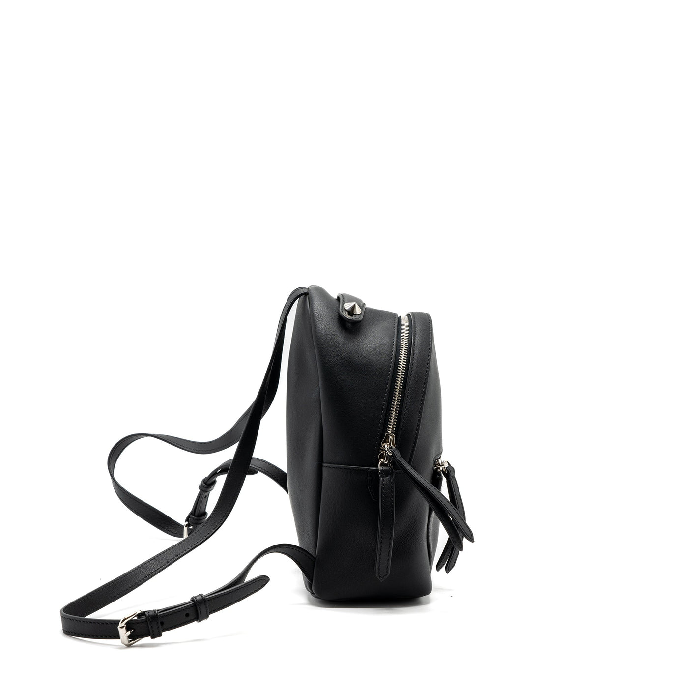 FENDI BY THE WAY BACKPACK LEATHER CRYSTAL BLACK SHW