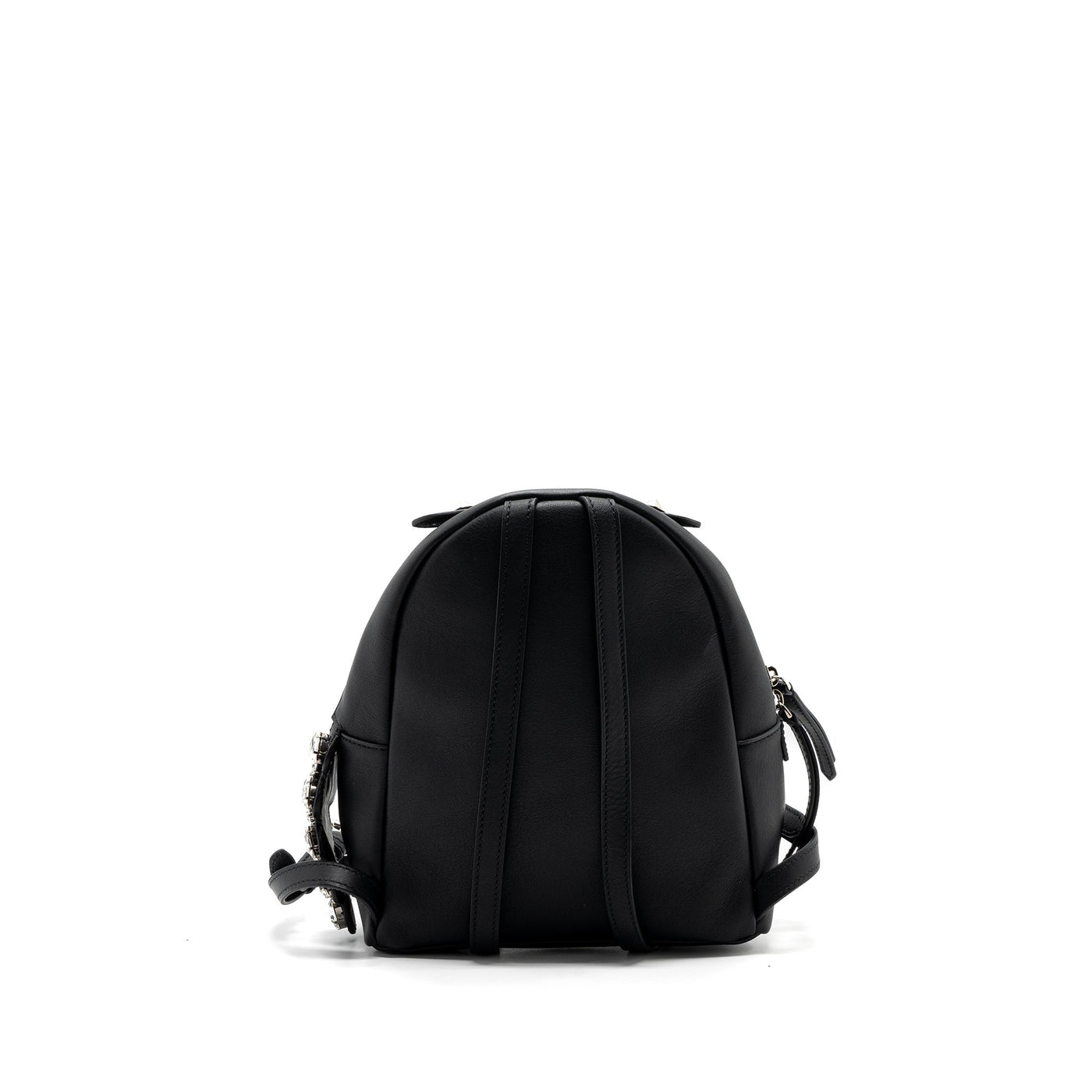FENDI BY THE WAY BACKPACK LEATHER CRYSTAL BLACK SHW
