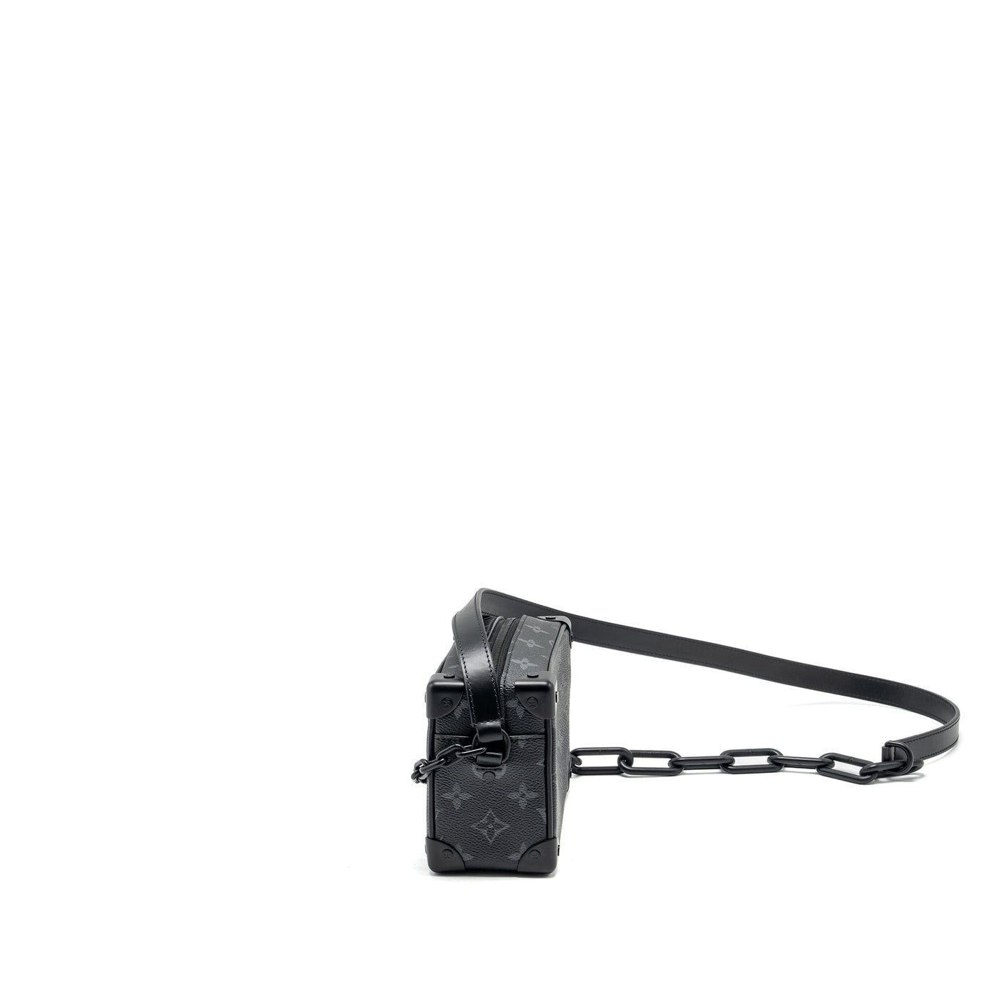 LOUIS VUITTON MINI SOFT TRUNK MONOGRAM ECLIPSE CANVAS BLACK HARDWARE