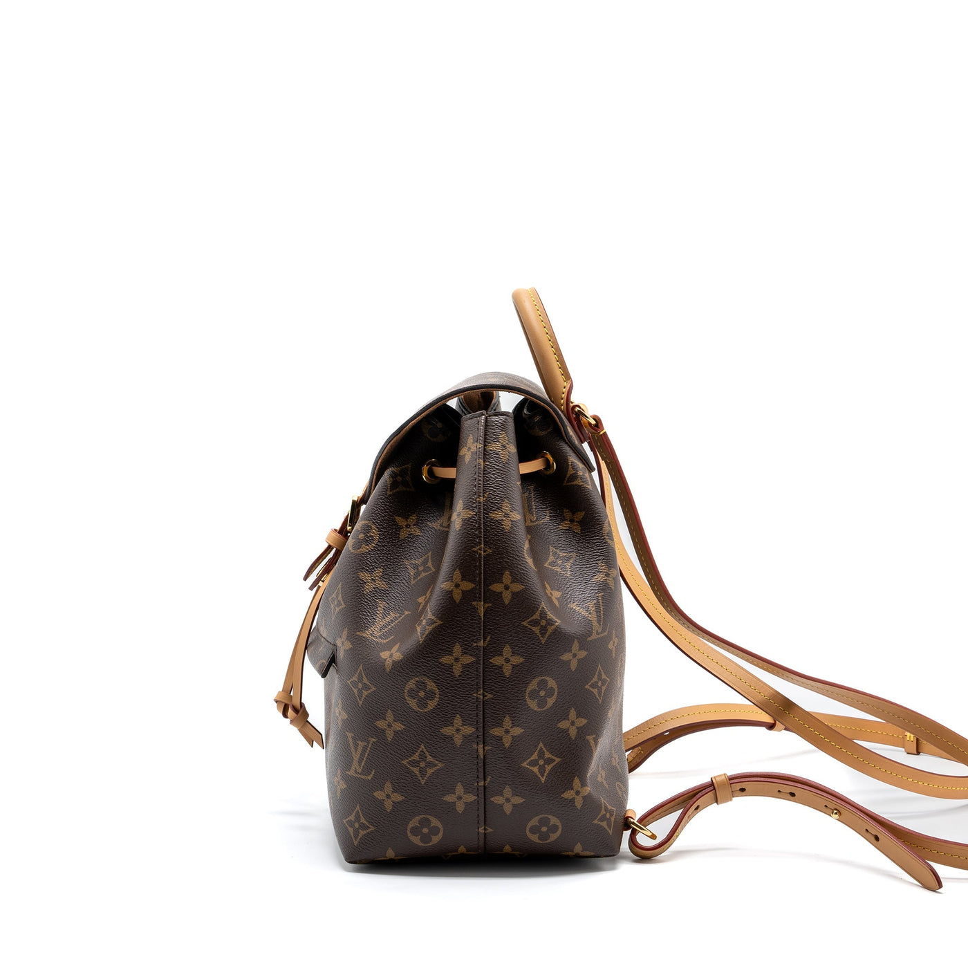 LOUIS VUITTON MONTSOURIS PM BACKPACK MONOGRAM CANVAS / LEATHER GHW (NEW VERSION)