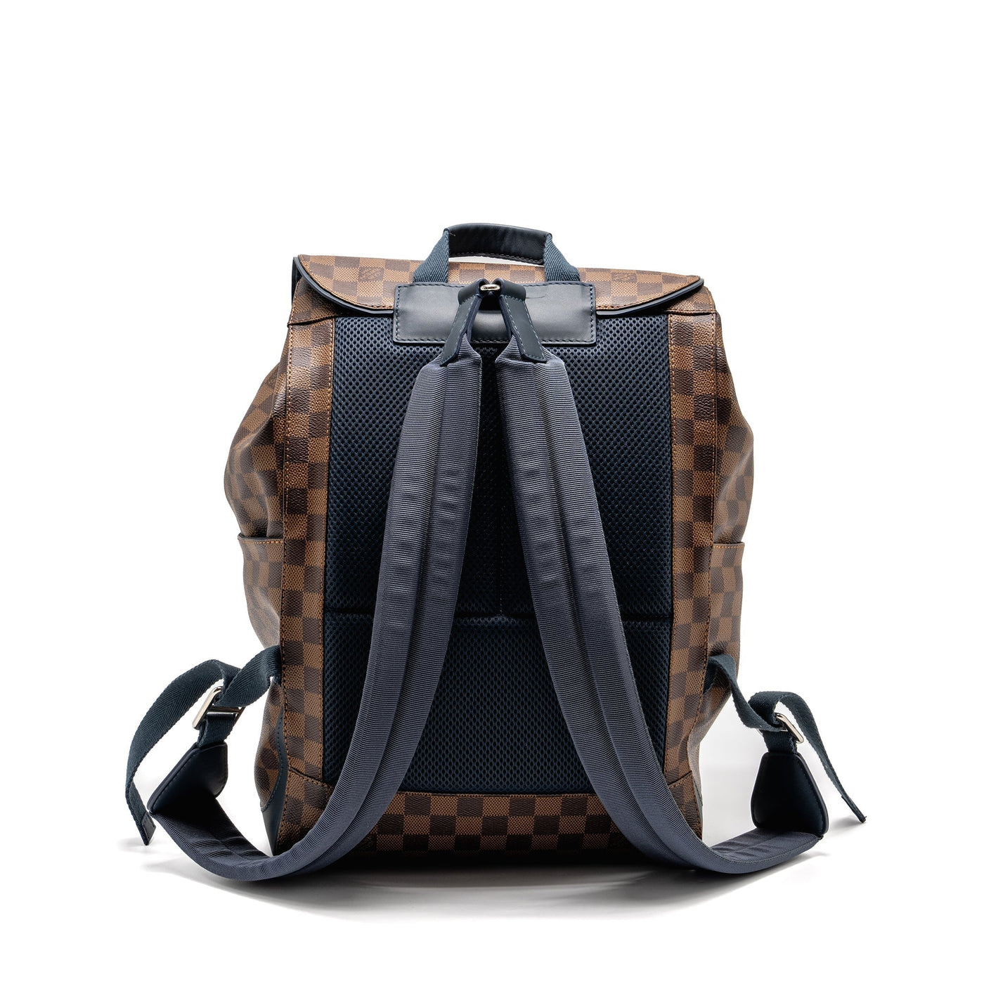 LOUIS VUITTON RUNNER BACKPACK DAMIER EBENE CANVAS/LEATHER SHW