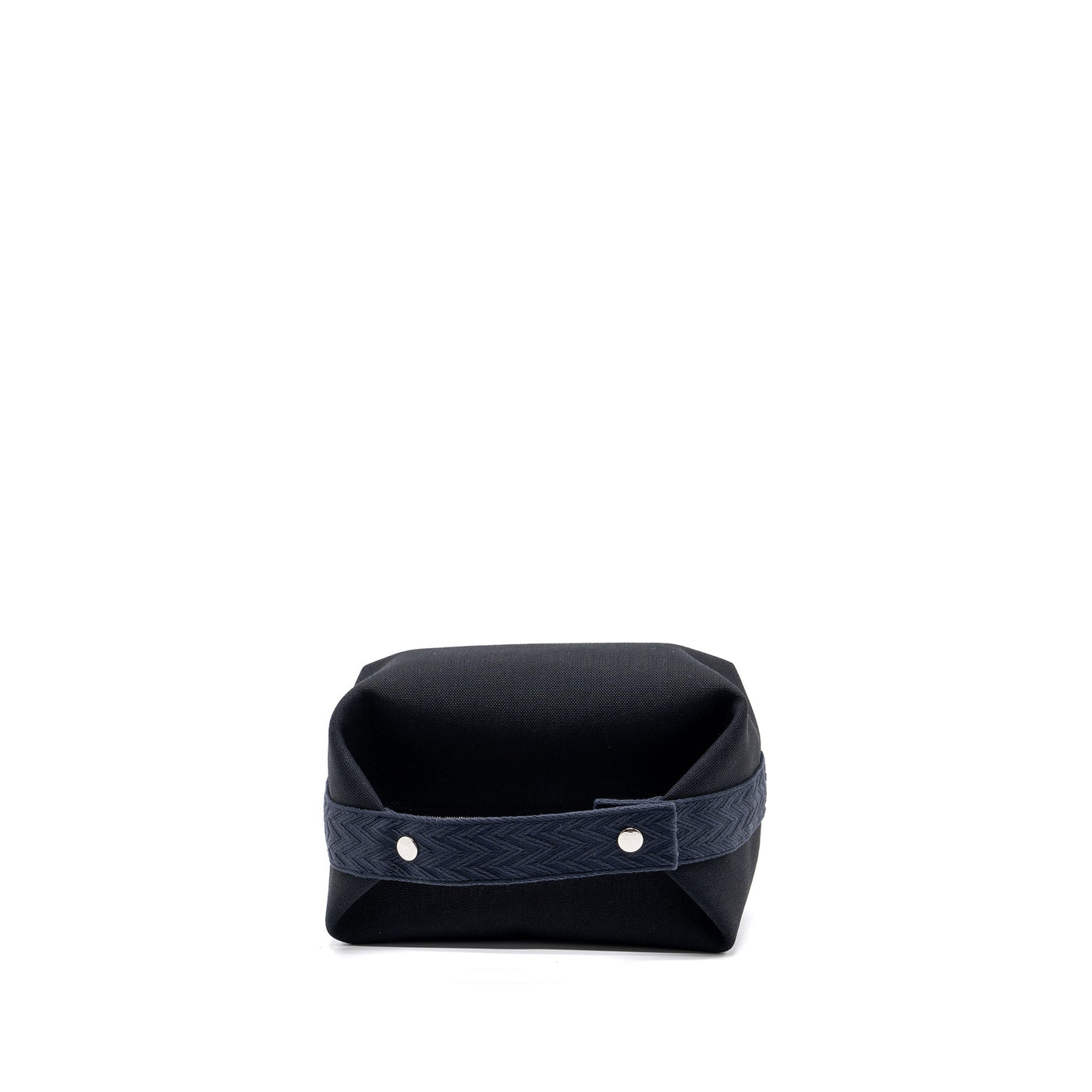 HERMES TROUSSE DE TOILETTE BRIDE A BRAC TRAVEL POUCH CANVAS BLACK/BLUE NUIT SHW