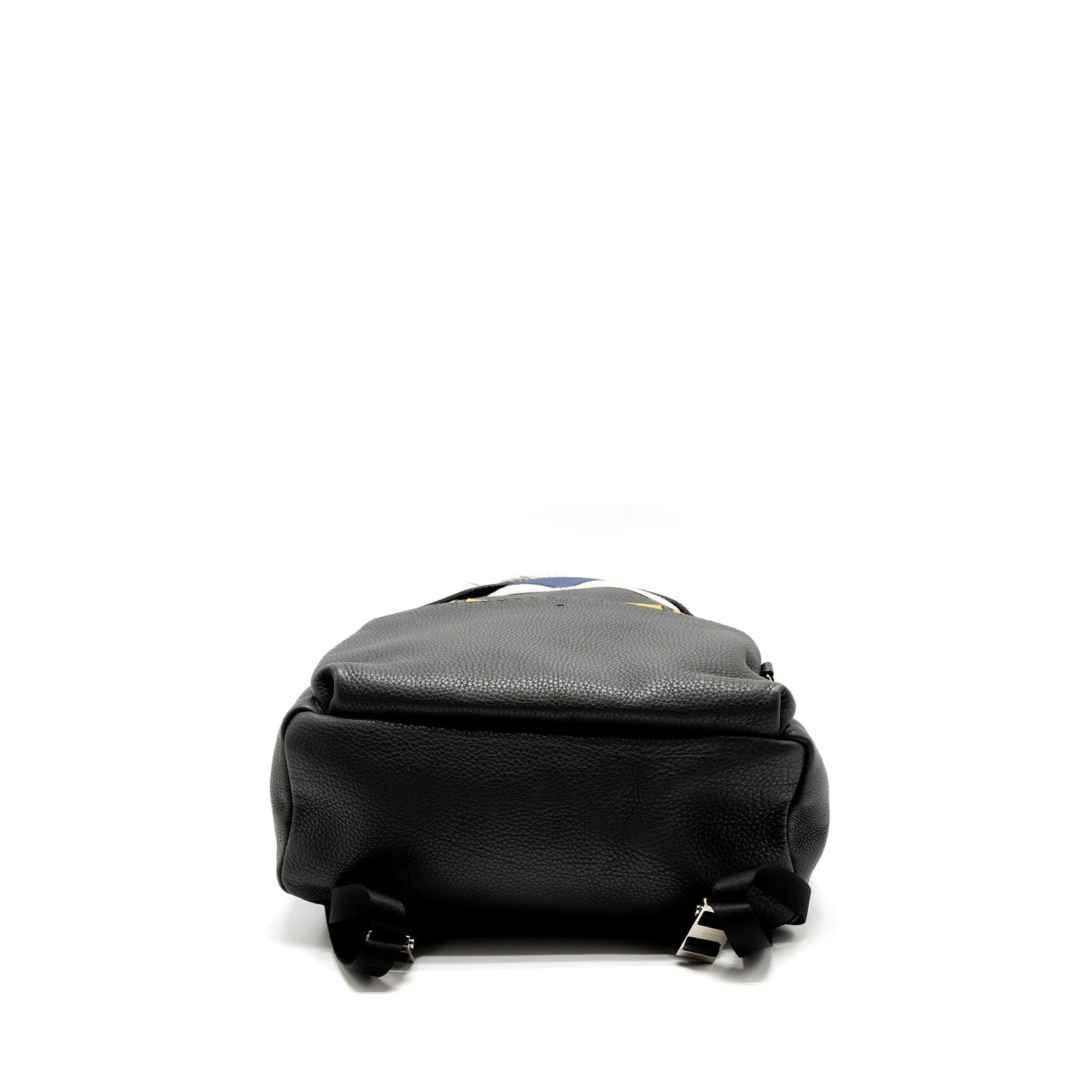 FENDI LARGE BACKPACK CALFSKIN/FUR/CROCODILE BLACK/MULTICOLOUR SHW