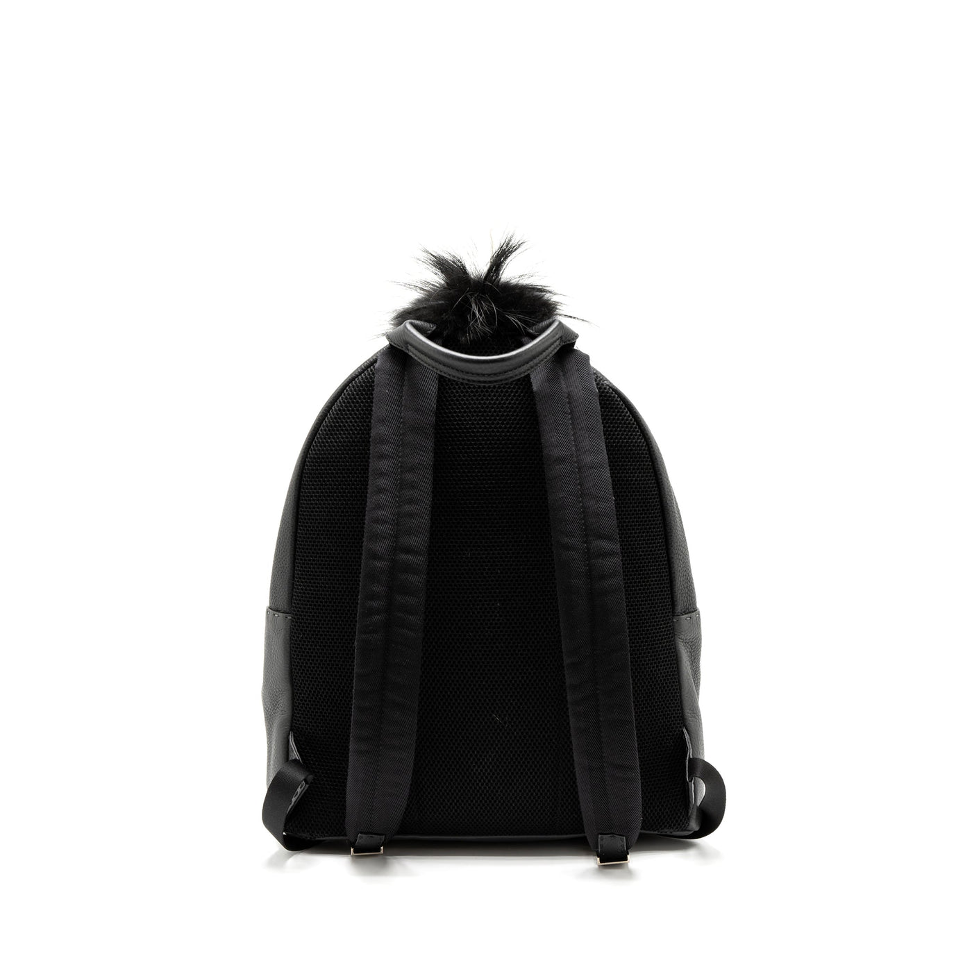 FENDI LARGE BACKPACK CALFSKIN/FUR/CROCODILE BLACK/MULTICOLOUR SHW