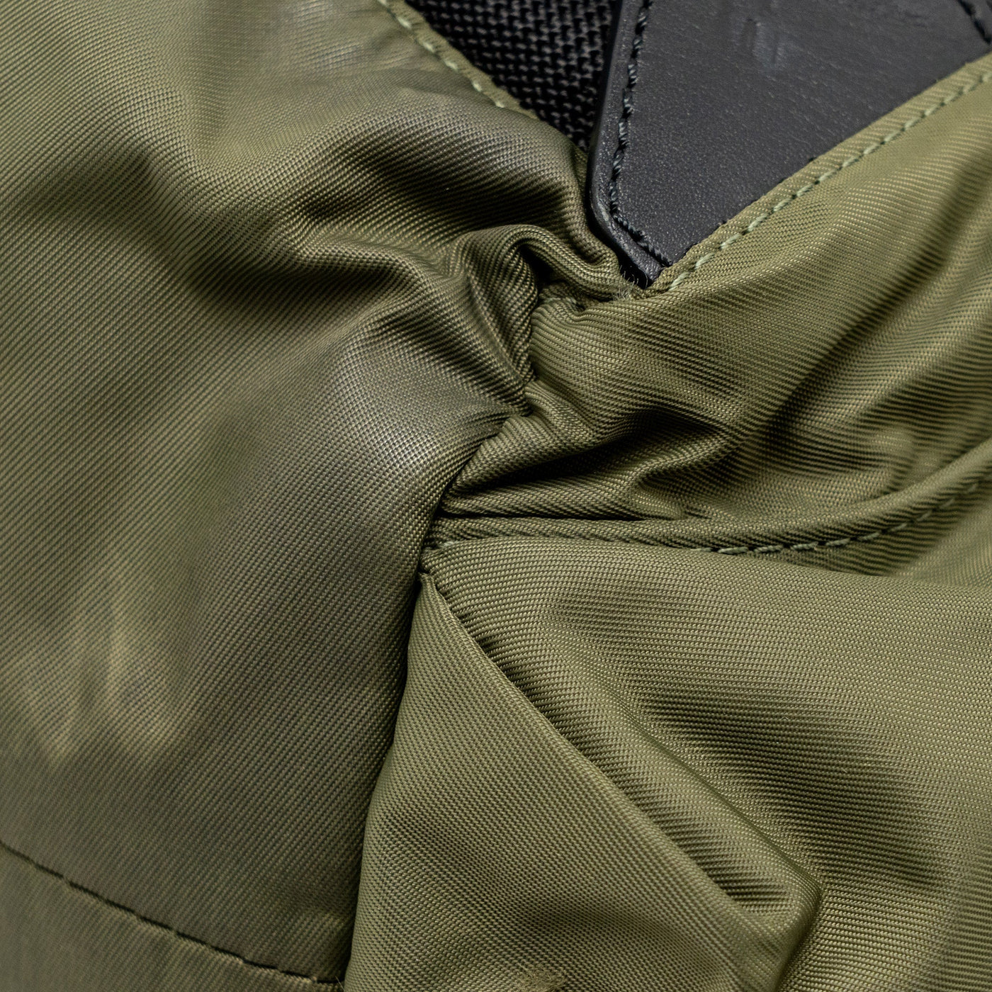 BURBERRY PATCHES RUCKSACK MEDIUM BACKPACK NYLON DARK GREEN GHW