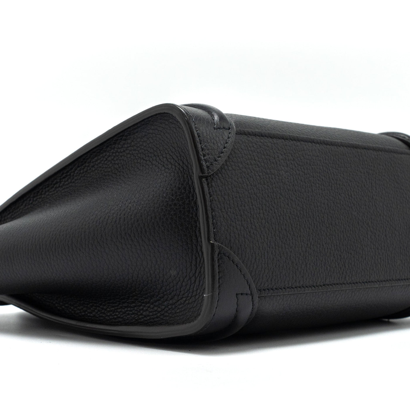 CELINE NANO LUGGAGE BAG CALFSKIN BLACK SHW