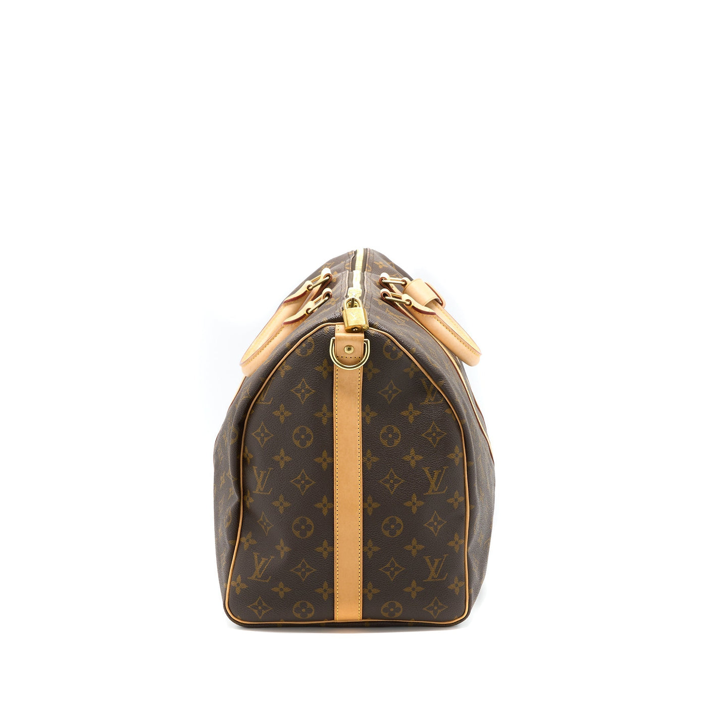 LOUIS VUITTON KEEPALL BANDOULIERE 50 MONOGRAM CANVAS GHW