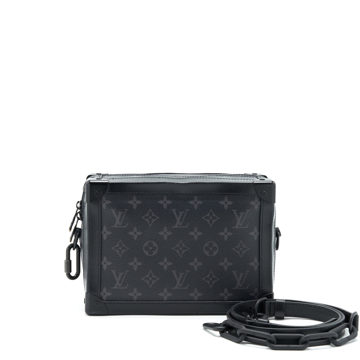 LOUIS VUITTON SOFT TRUNK BLACK MONOGRAM M44730