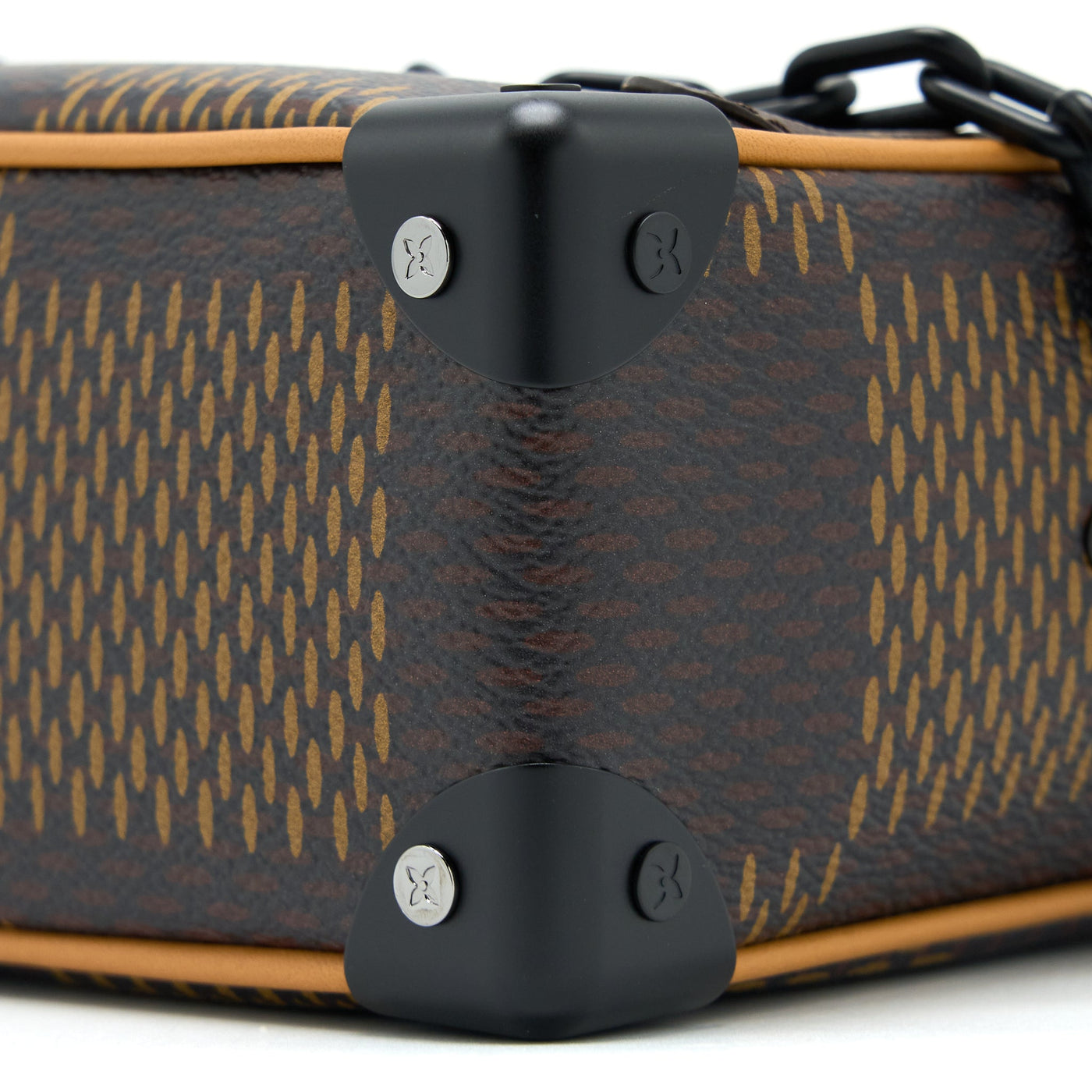 LOUIS VUITTON X NIGO MINI SOFT TRUNK DAMIER EBENE MATTE BLACK HARDWARE