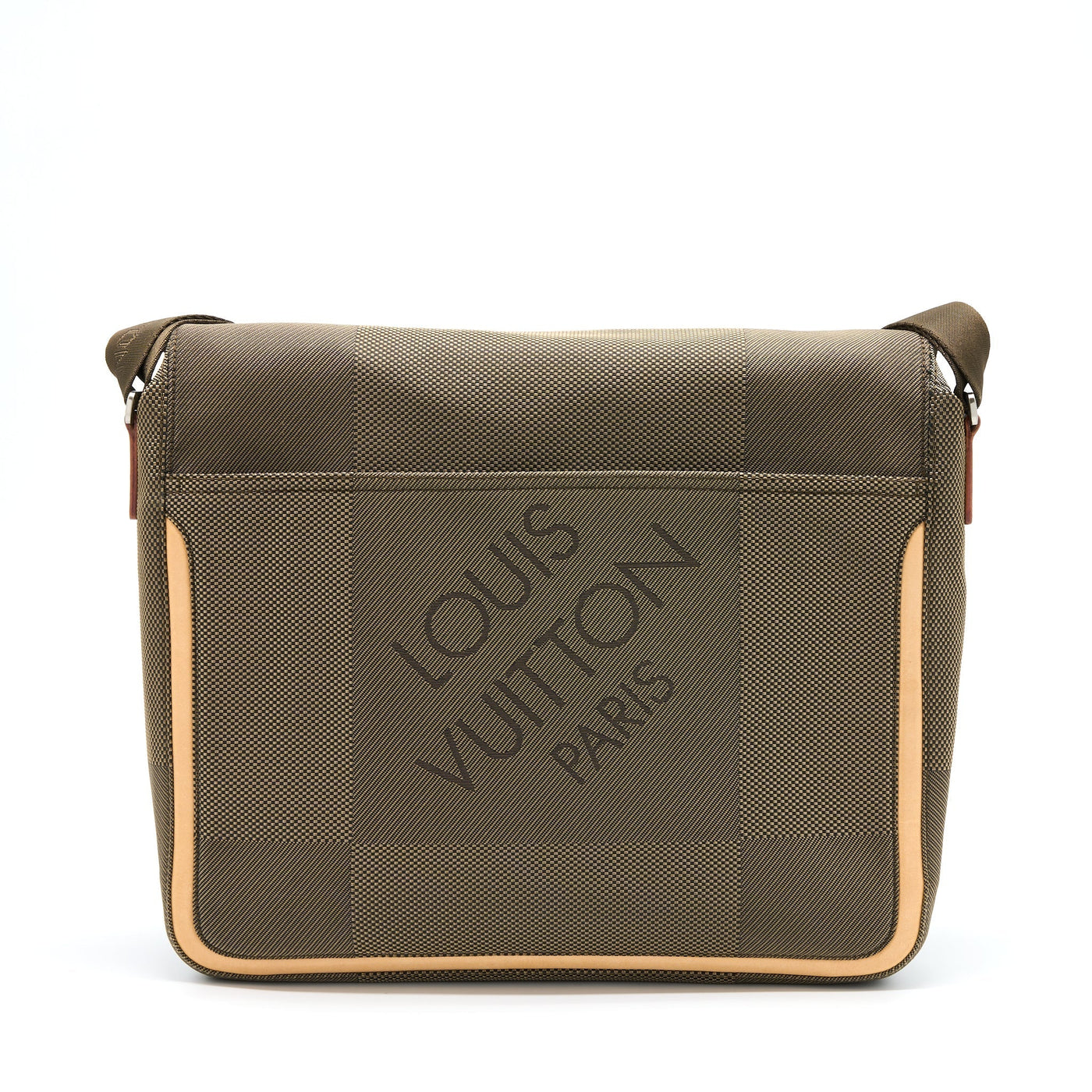 LOUIS VUITTON MESSENGER BAG FABRIC/BEIGE LEATHER MULTICOLOUR GHW