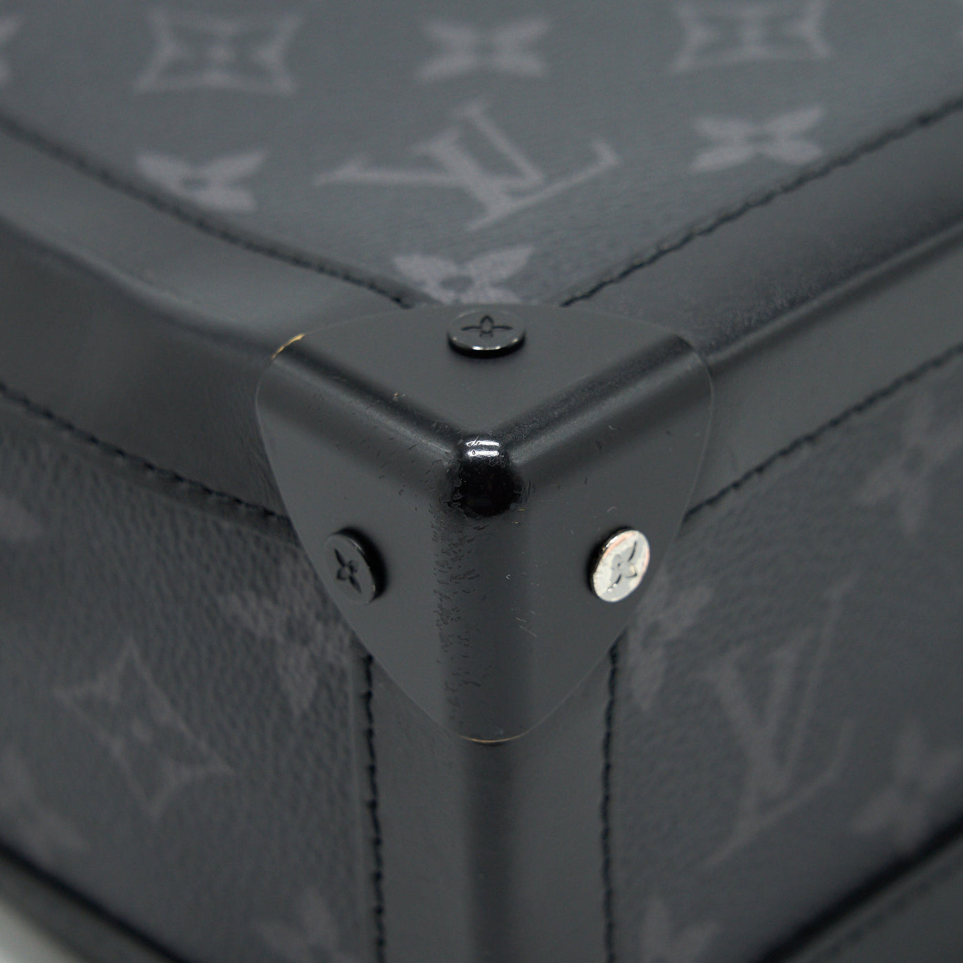 LOUIS VUITTON SOFT TRUNK BLACK MONOGRAM M44730