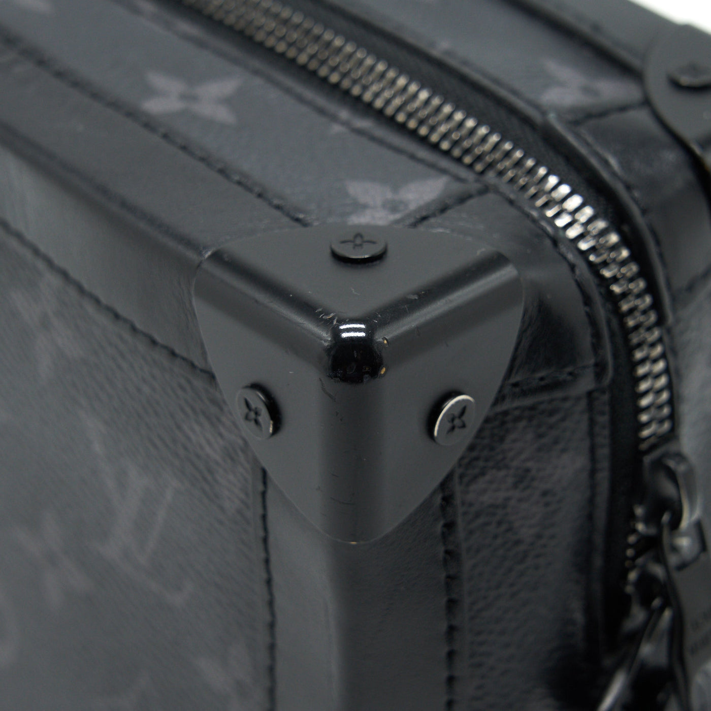 LOUIS VUITTON SOFT TRUNK BLACK MONOGRAM M44730