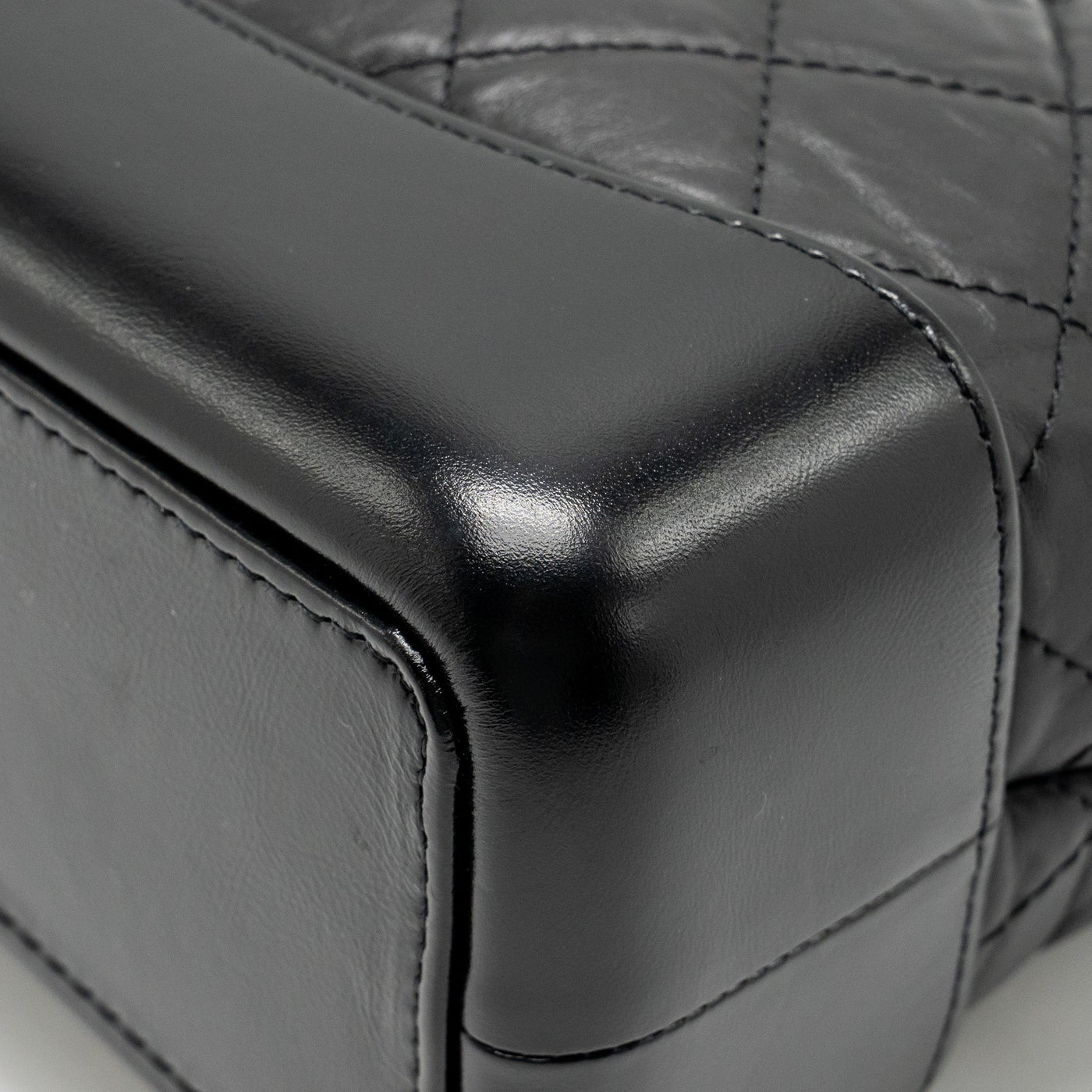 CHANEL SMALL GABRIELLE BACKPACK CALFSKIN BLACK MULTICOLOUR HARDWARE (MICROCHIP)