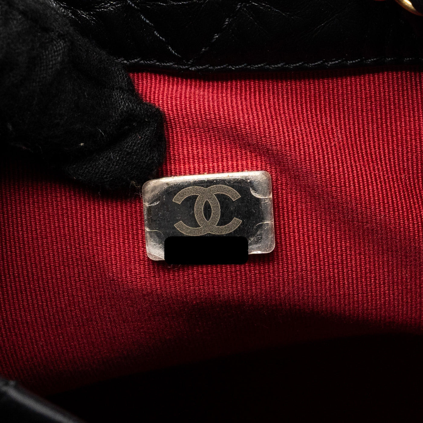 CHANEL SMALL GABRIELLE BACKPACK AGED CALFSKIN BLACK MULTICOLOUR HARDWARE(MICROCHIP)