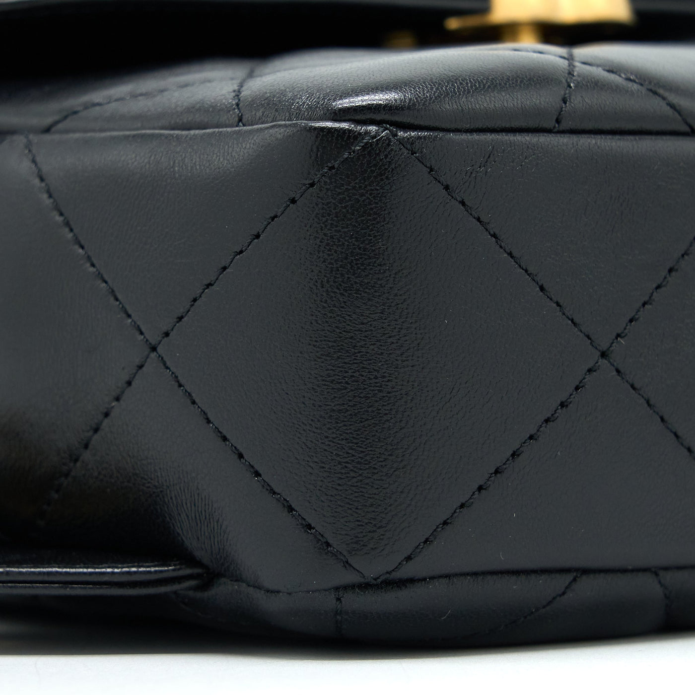CHANEL 23P ADO BACKPACK LAMBSKIN BLACK GHW (MICROCHIP)