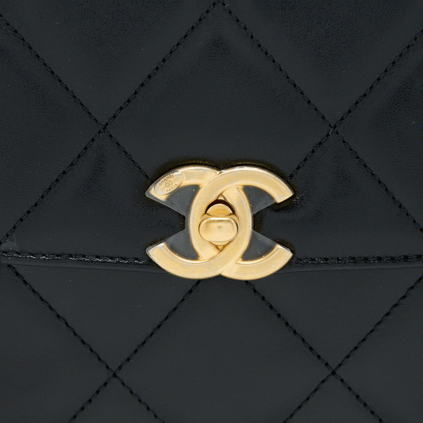 CHANEL 23P ADO BACKPACK LAMBSKIN BLACK GHW (MICROCHIP)