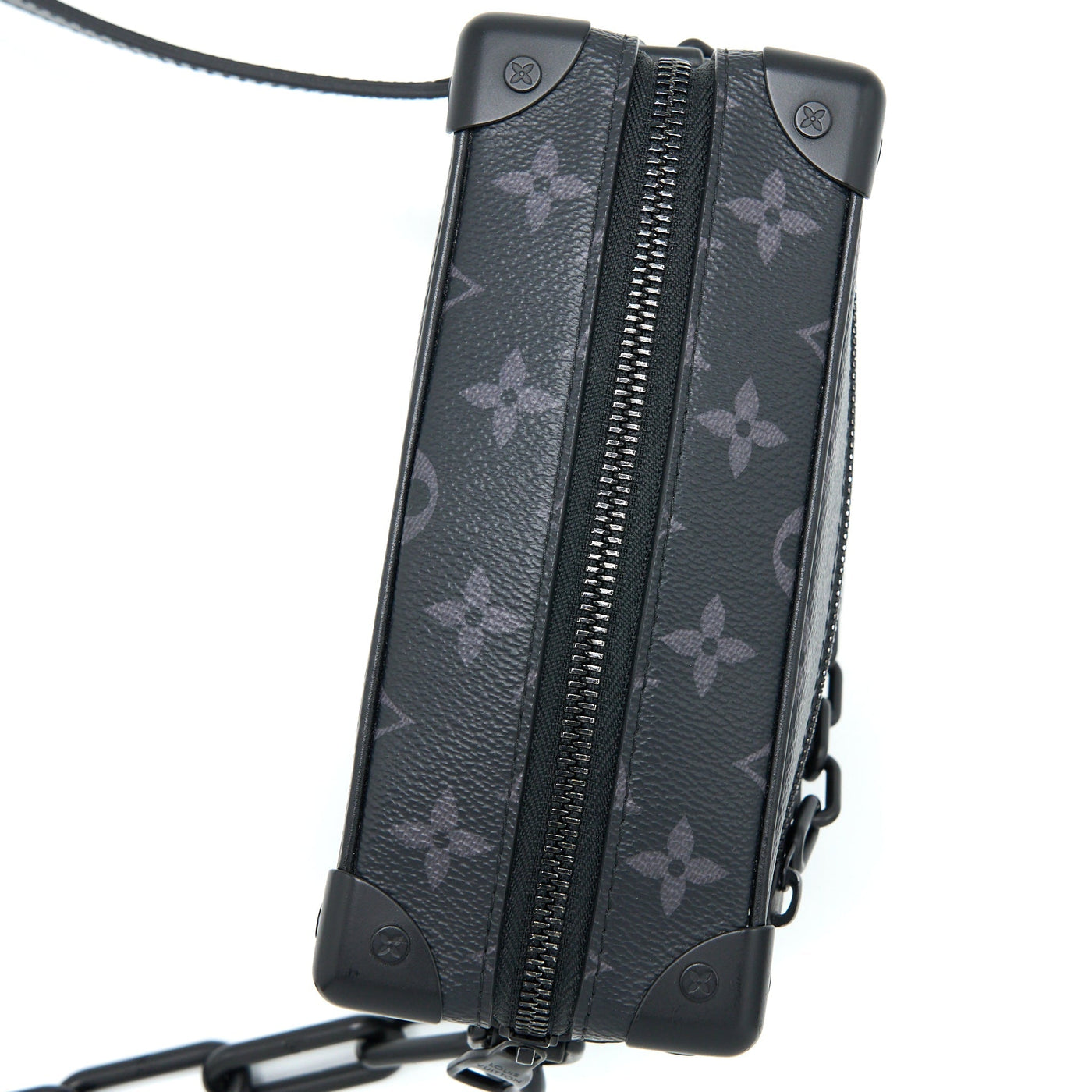 LOUIS VUITTON MINI SOFT TRUNK MONOGRAM ECLIPSE CANVAS MATTE-BLACK HARDWARE