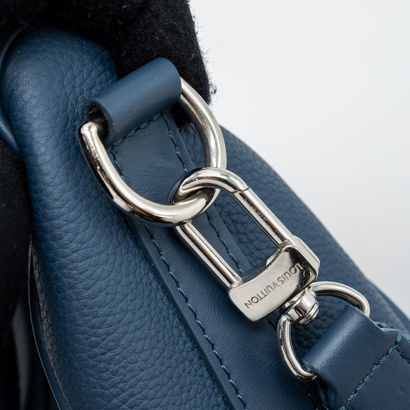 LOUIS VUITTON KEEPALL XS CALFSKIN BLUE SHW (NEW VERSION)