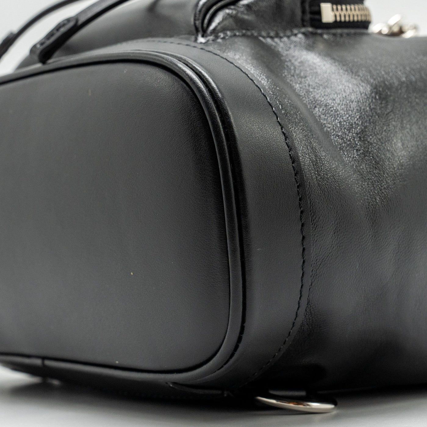 LOUIS VUITTON MONTSOURIS BACKPACK PM LAMBSKIN BLACK SHW