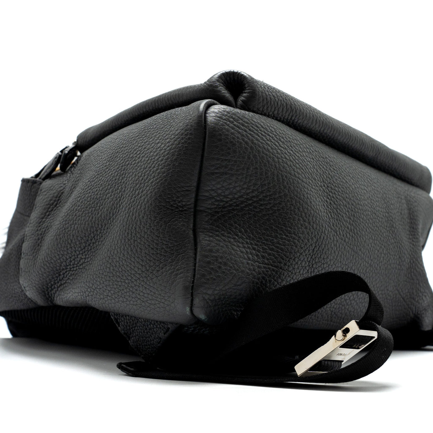FENDI LARGE BACKPACK CALFSKIN/FUR/CROCODILE BLACK/MULTICOLOUR SHW