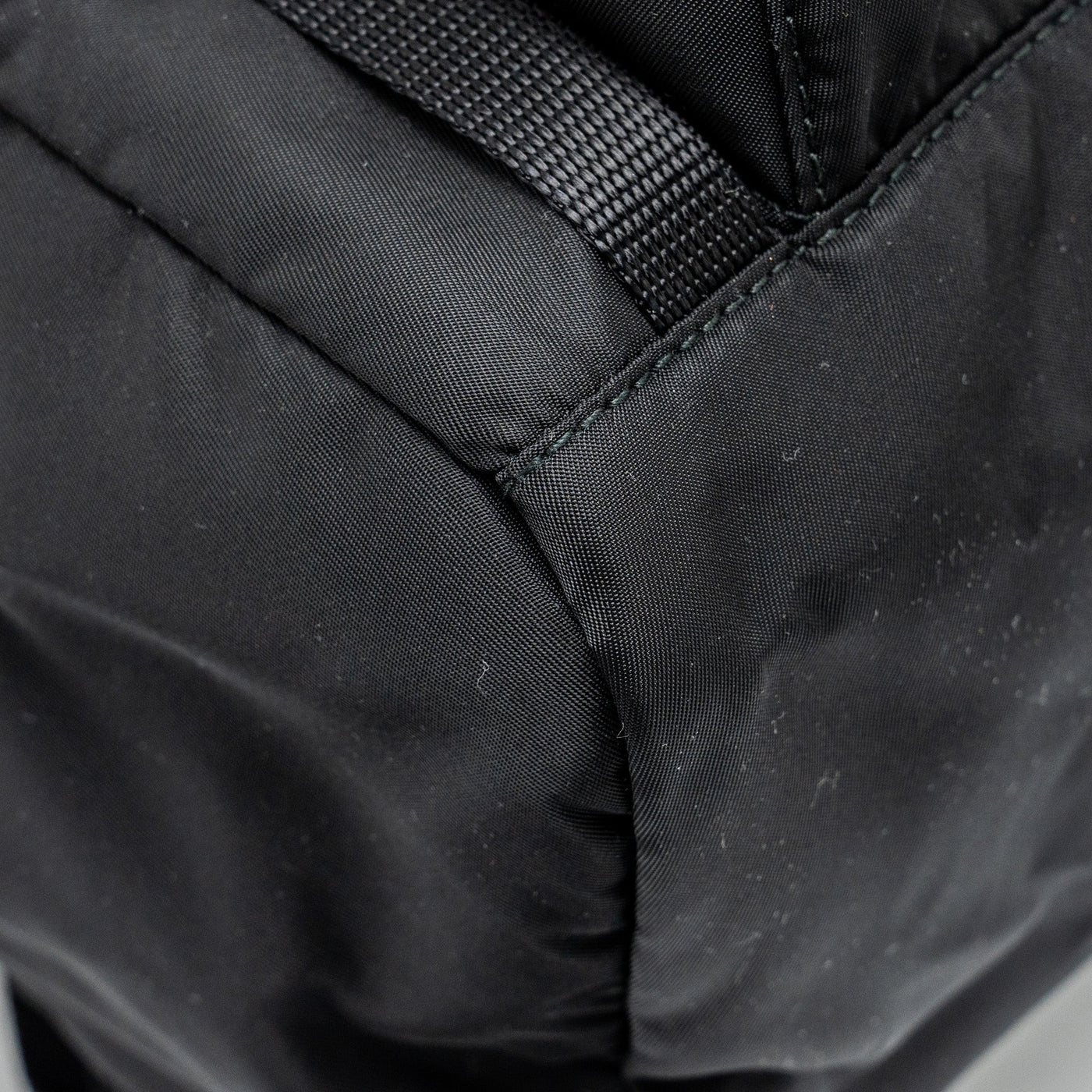 PRADA BACKPACK RE-NYLON/SAFFIANO BLACK SHW