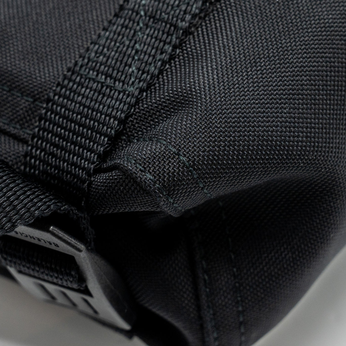 BALENCIAGA ARMY MESSENGER BAG BLACK RECYCLED NYLON BLACK/BLACK HARDWARE