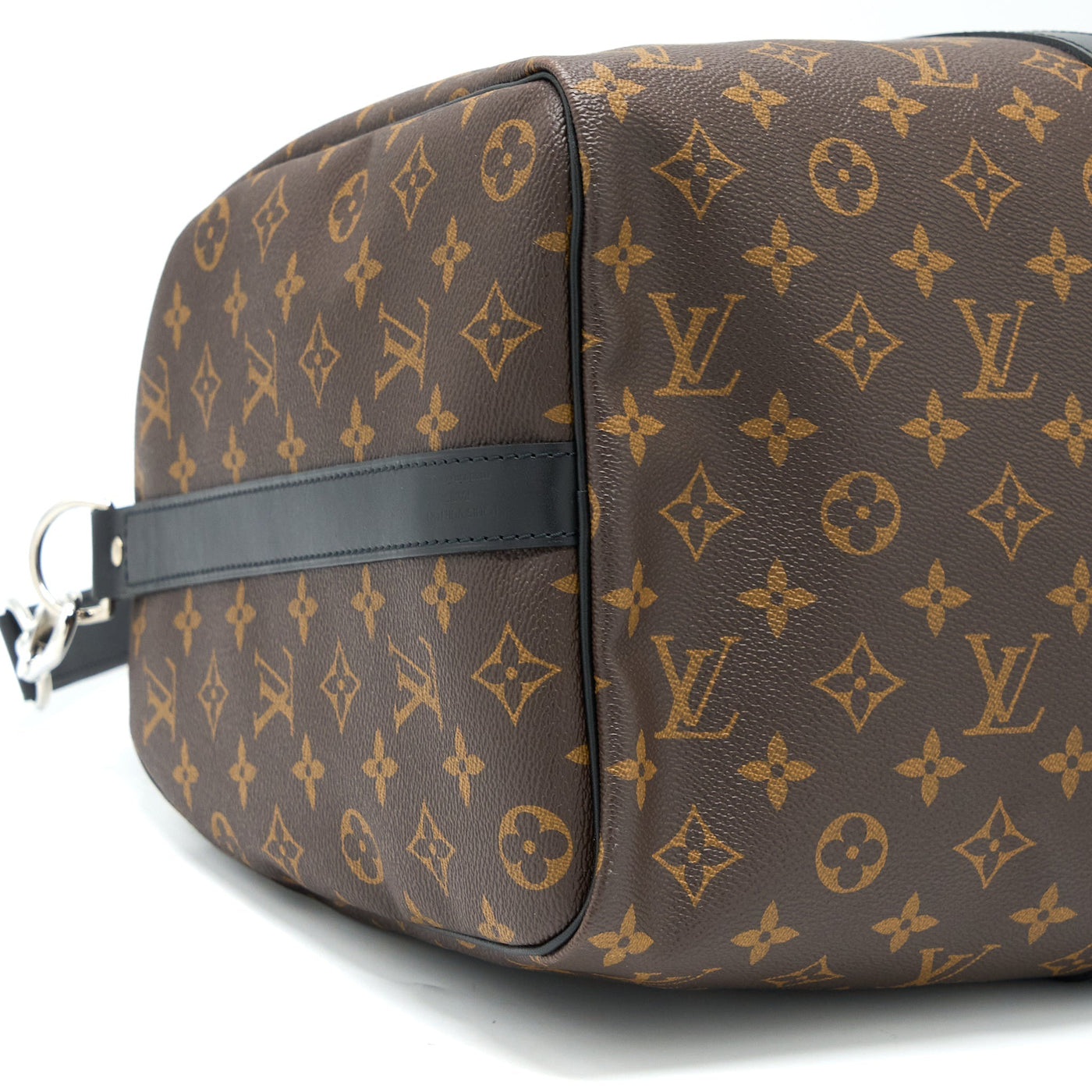 LOUIS VUITTON KEEPALL BANDOULIERE 45 MONOGRAM MACASSAR CANVAS SHW