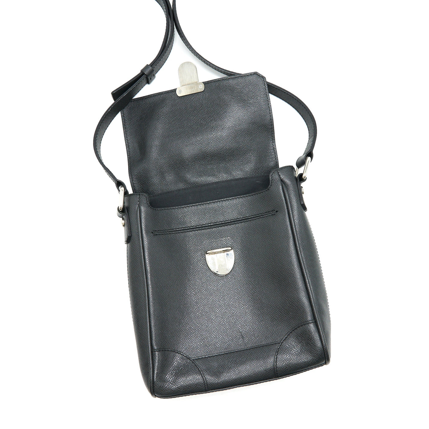 LOUIS VUITTON MEN'S MESSENGER BAG IN BLACK