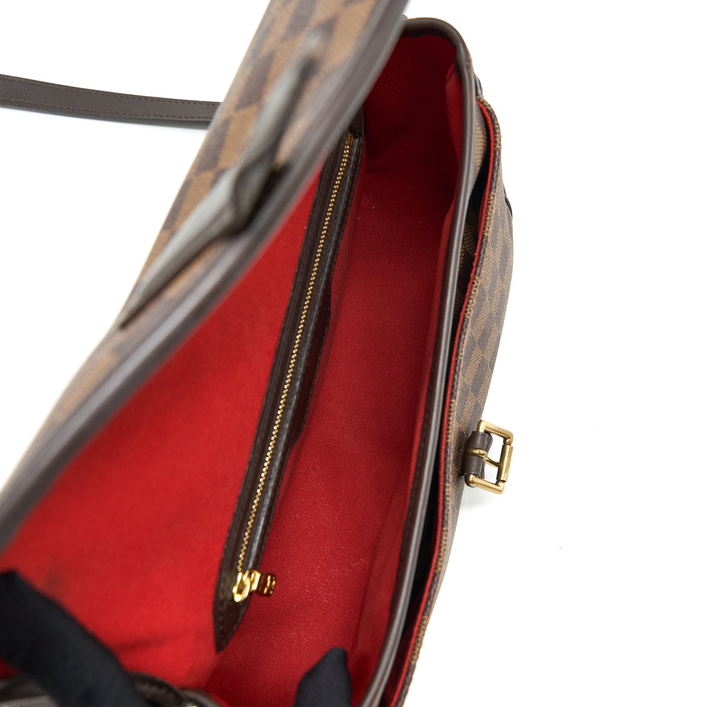 LOUIS VUITTON MESSENGER BAG DAMIER EBENE CANVAS GHW