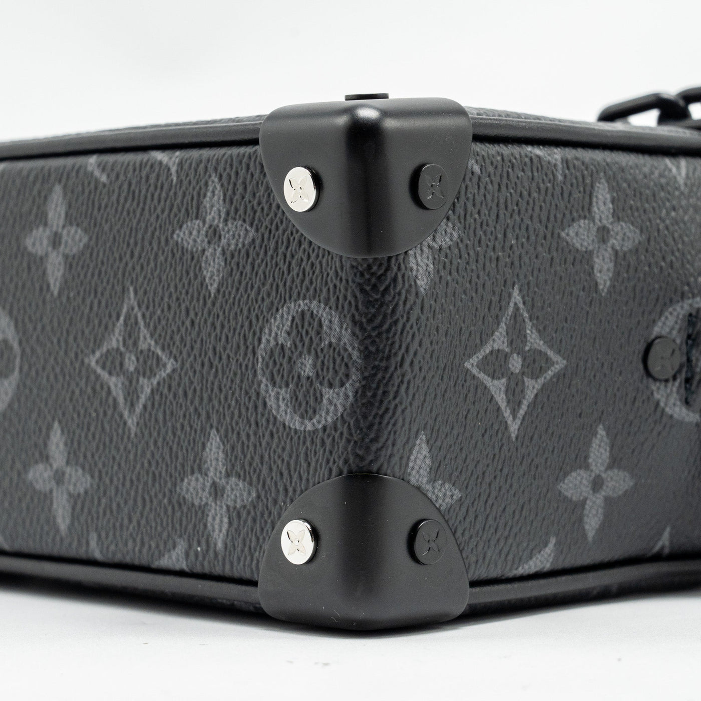 LOUIS VUITTON MINI SOFT TRUNK MONOGRAM ECLIPSE CANVAS BLACK HARDWARE