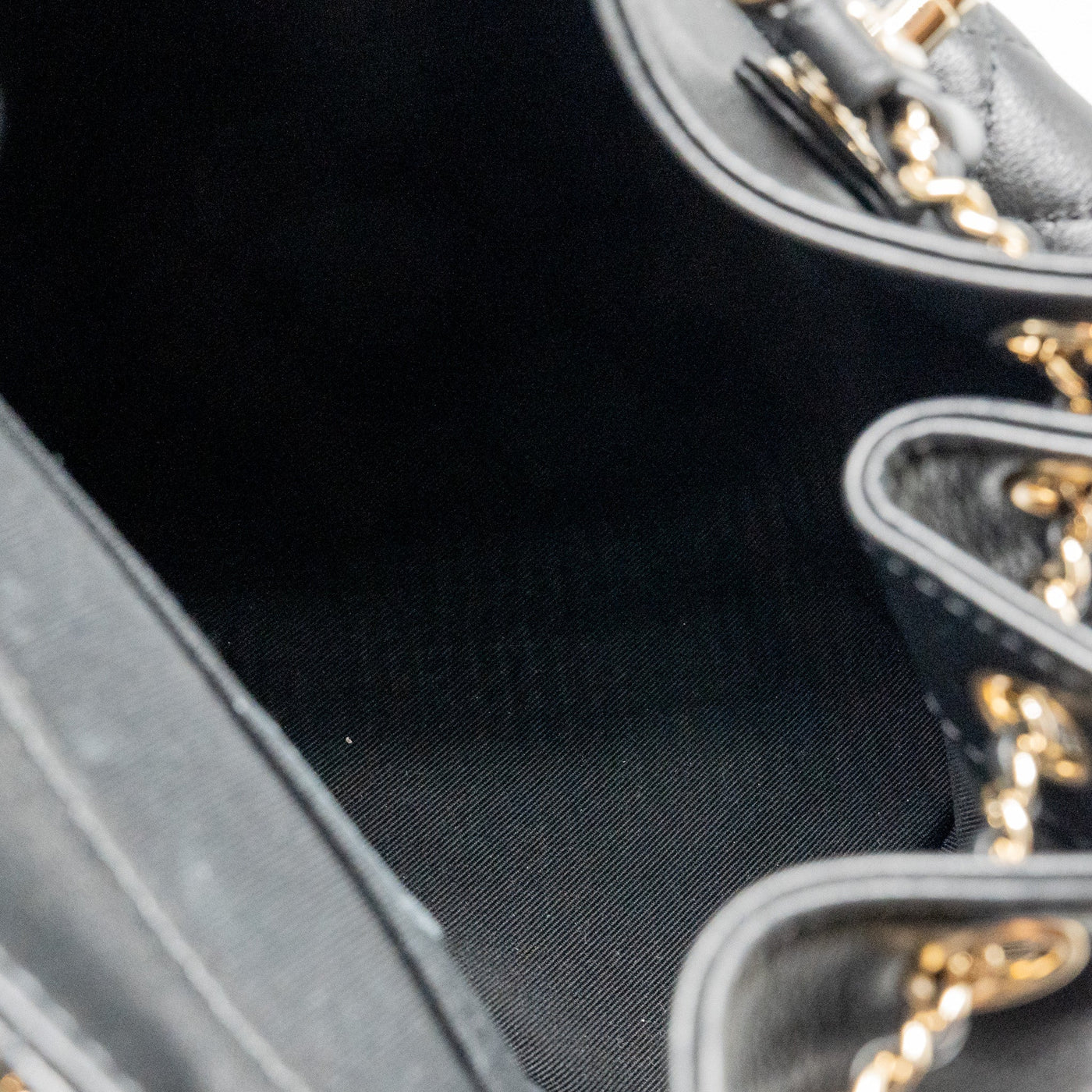 CHANEL MINI DUMA BACKPACK CALFSKIN BLACK LGHW (MICROCHIP)