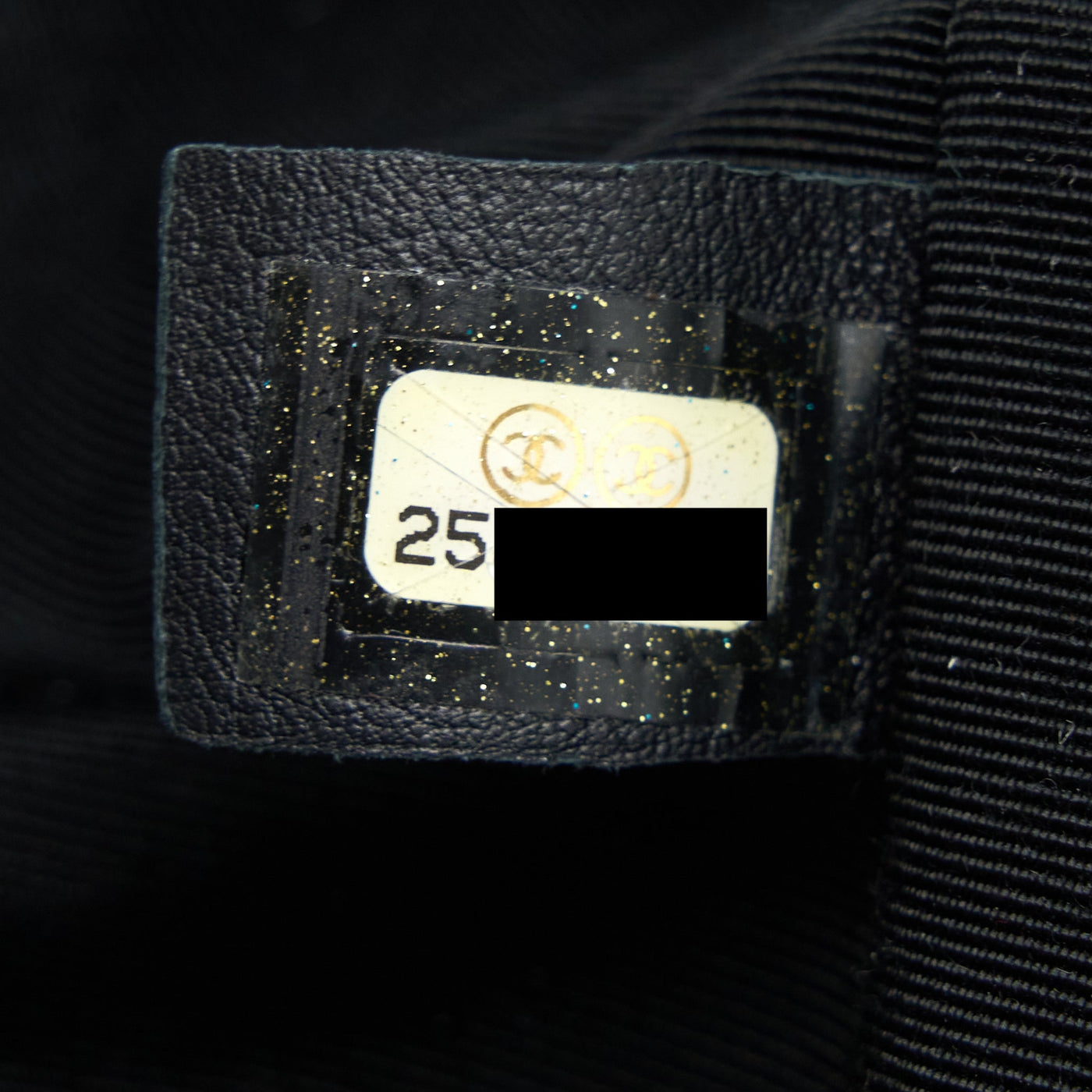 CHANEL PVC AQUARIUM BACKPACK BLACK PVC/AGED CALFSKIN SHW