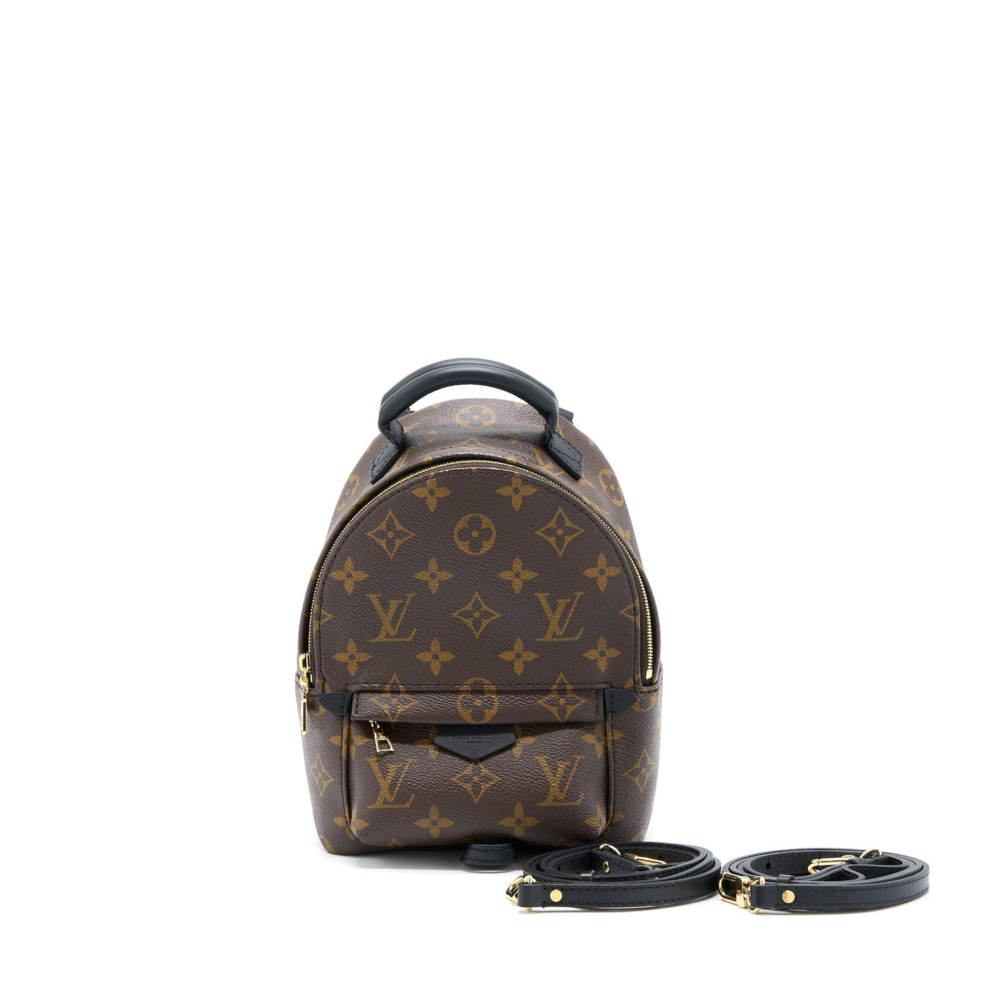 LOUIS VUITTON PALM SPRINGS MINI BACKPACK NEW VERSION MONOGRAM CANVAS GHW