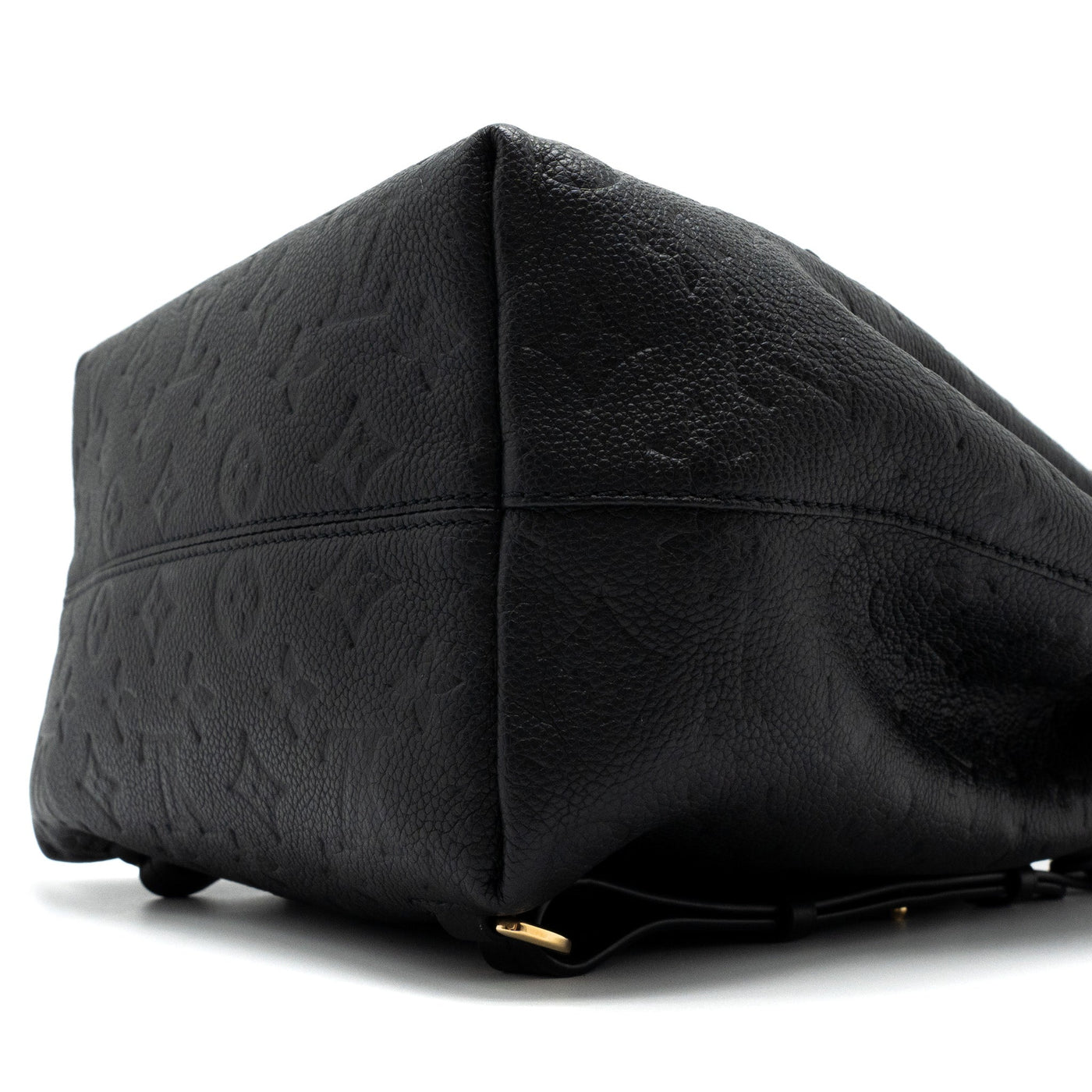 LOUIS VUITTON MONTSOURIS BACKPACK MONOGRAM EMPREINTE BLACK GHW (NEW VERSION)