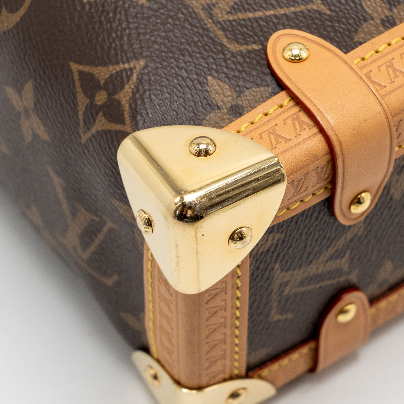 LOUIS VUITTON SIDE TRUNK MM MONOGRAM CANVAS GHW