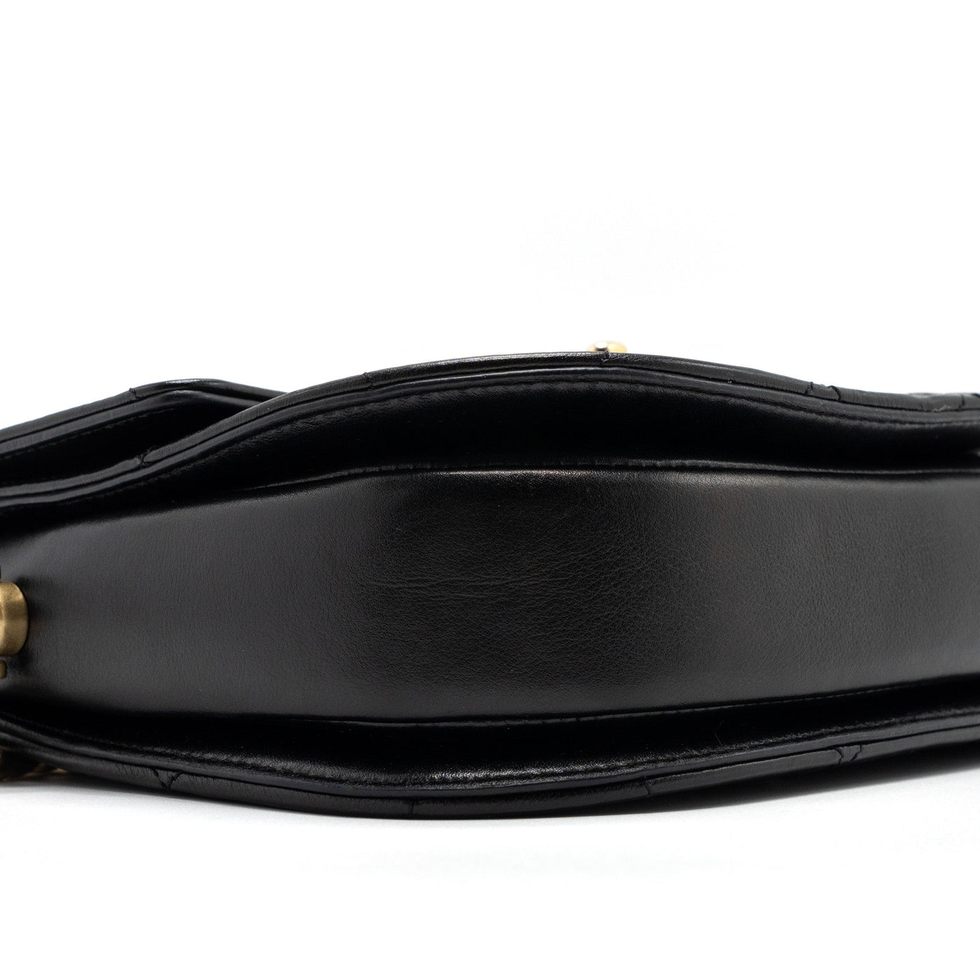 CHANEL MESSENGER BAG CALFSKIN BLACK GHW