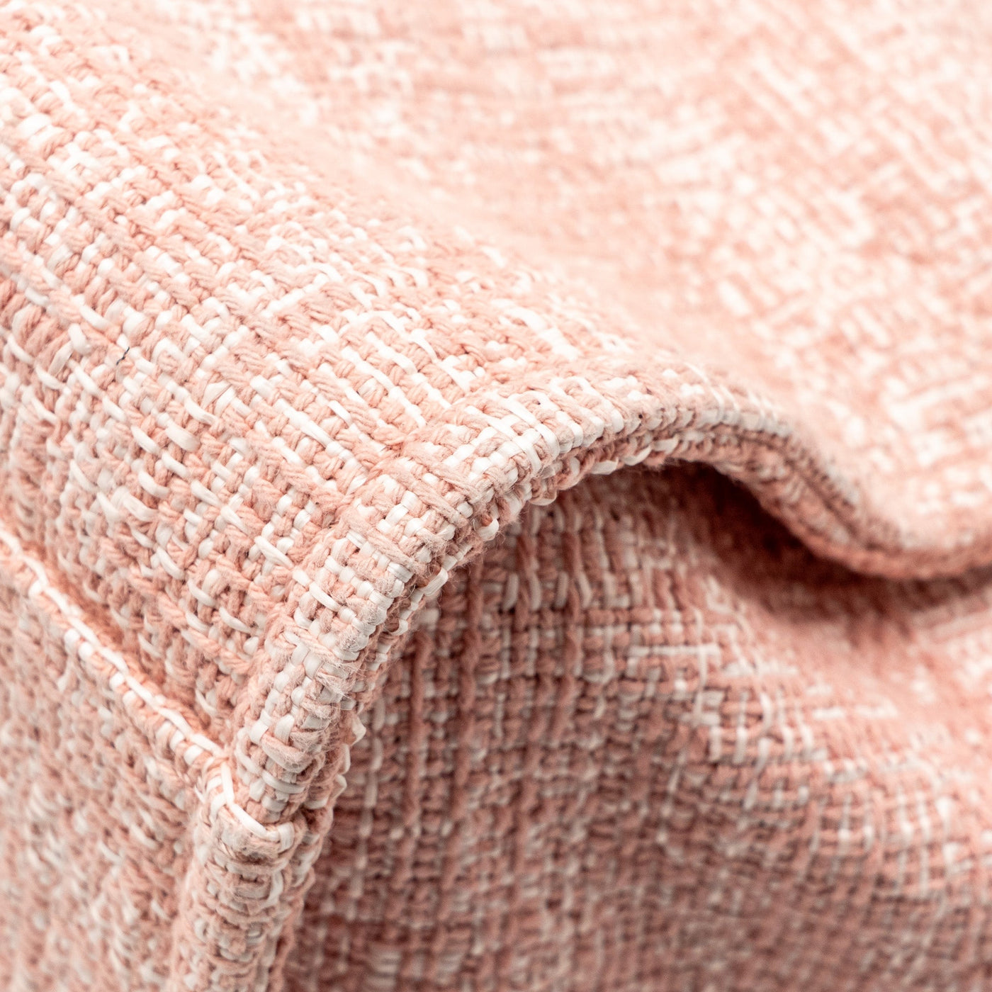 CHANEL LARGE DEAUVILLE TOTE SHOPPING BAG CANVAS/ CALFSKIN PINK SHW