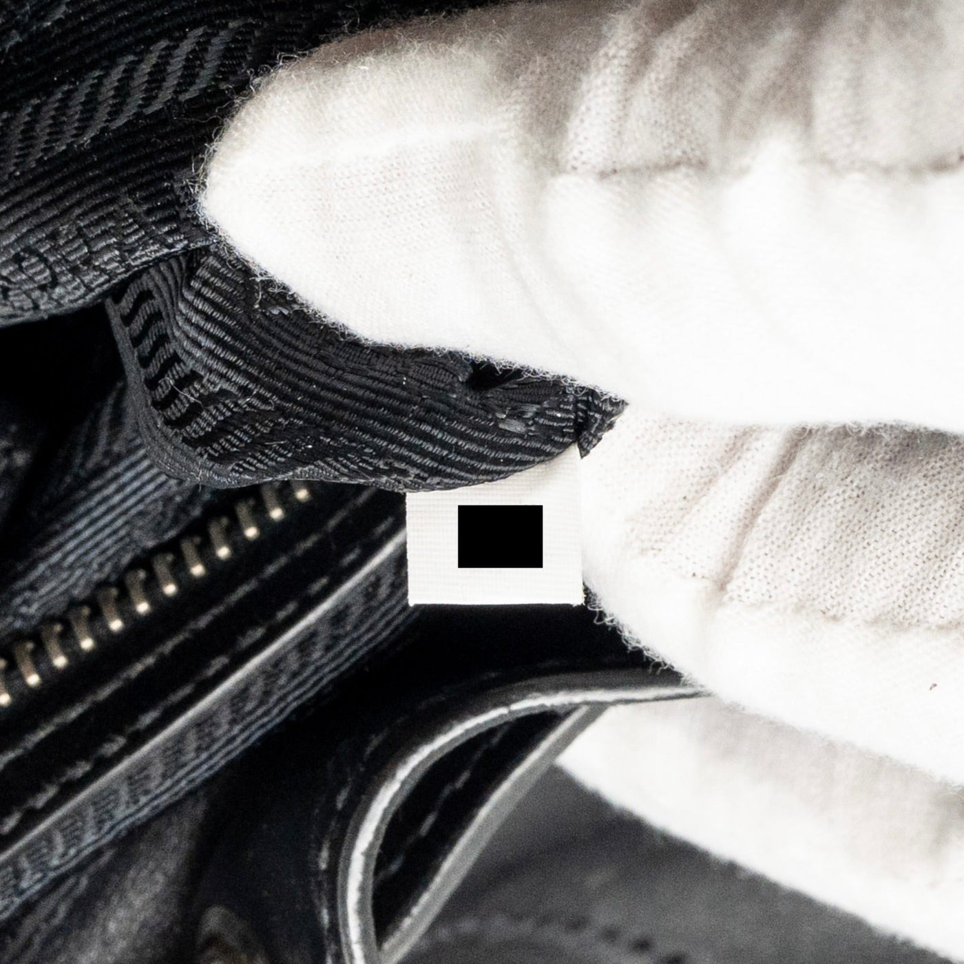 PRADA ZAINETTO BACKPACK LEATHER BLACK SHW