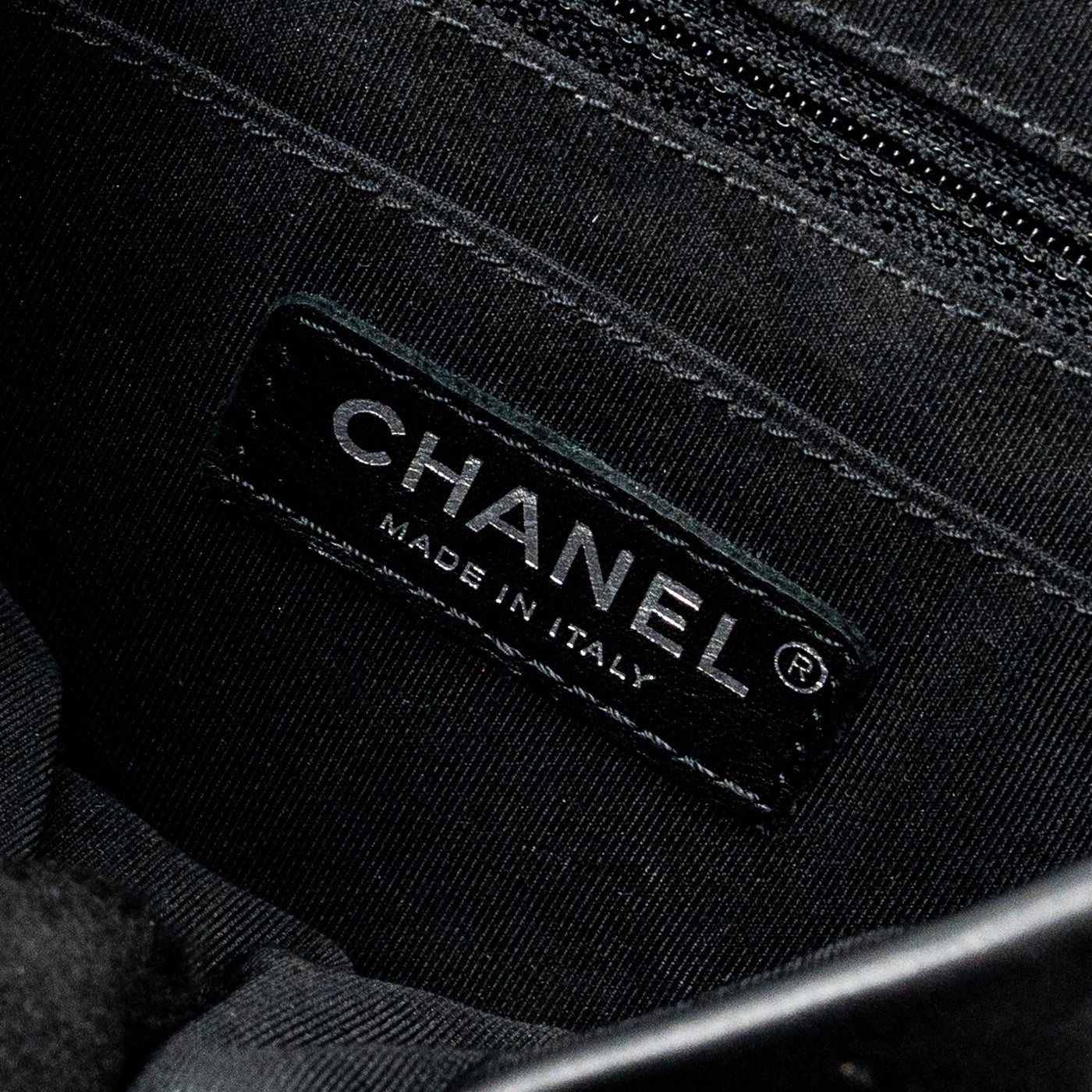 CHANEL SMALL URBAN SPIRIT  BACKPACK CHEVRON CALFSKIN BLACK SHW