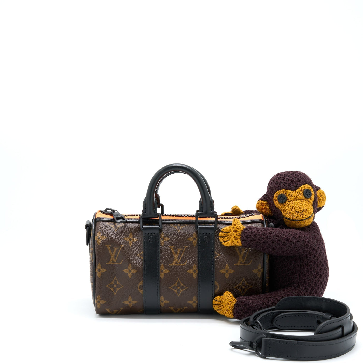 LOUIS VUITTON ZOOM AND FRIENDS ADVENTURE LV FRIEND KEEPALL XS
