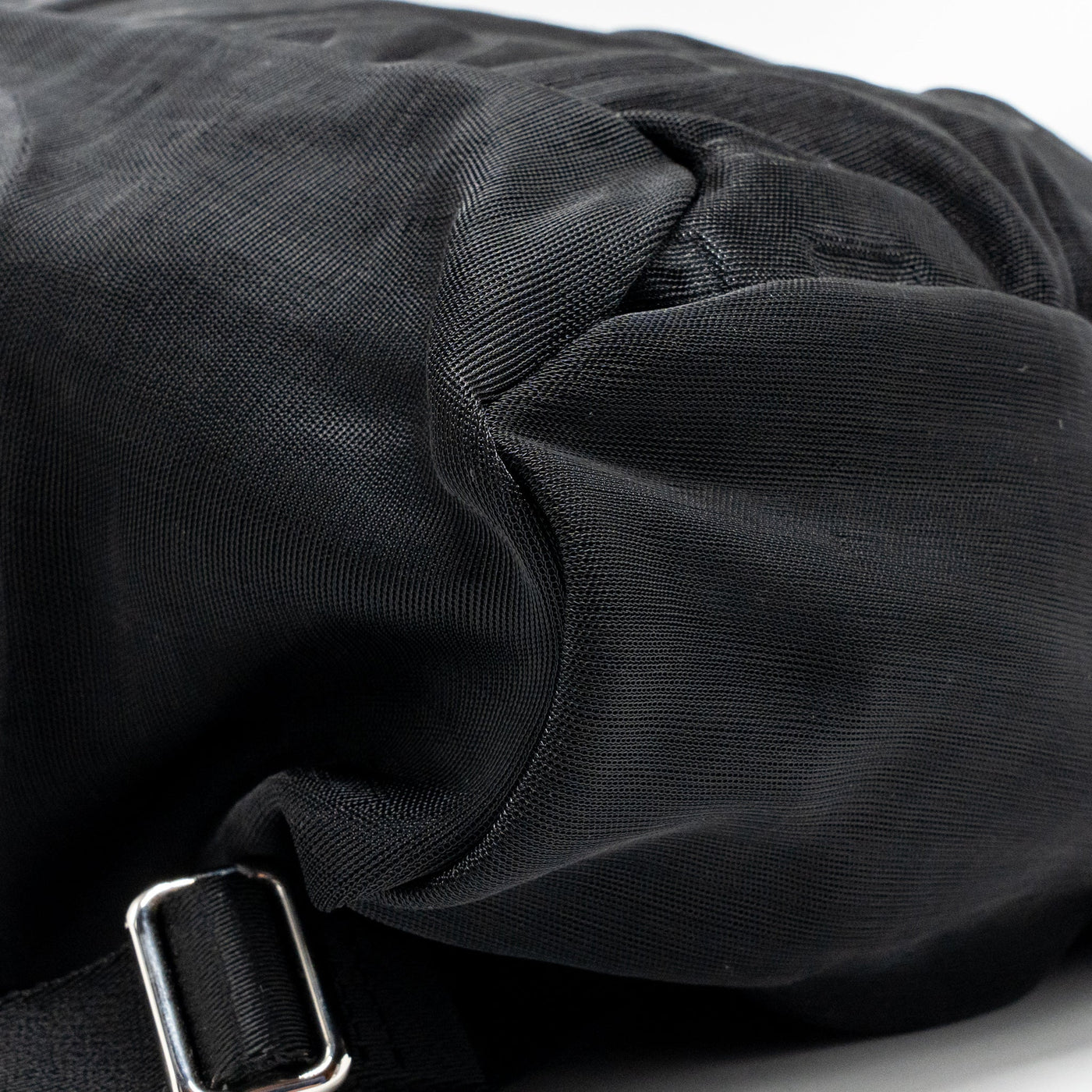 CHANEL COCO NEIGE BACKPACK MESH BLACK SHW