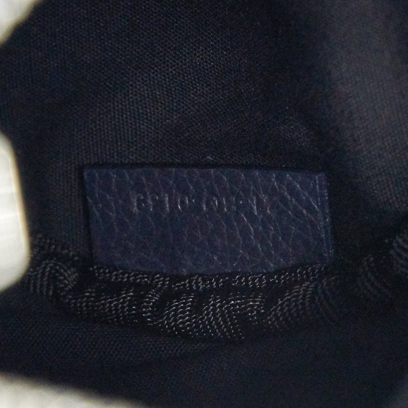 DIOR HOMME GRAINED CALFSKIN ROLLER MESSENGER BAG