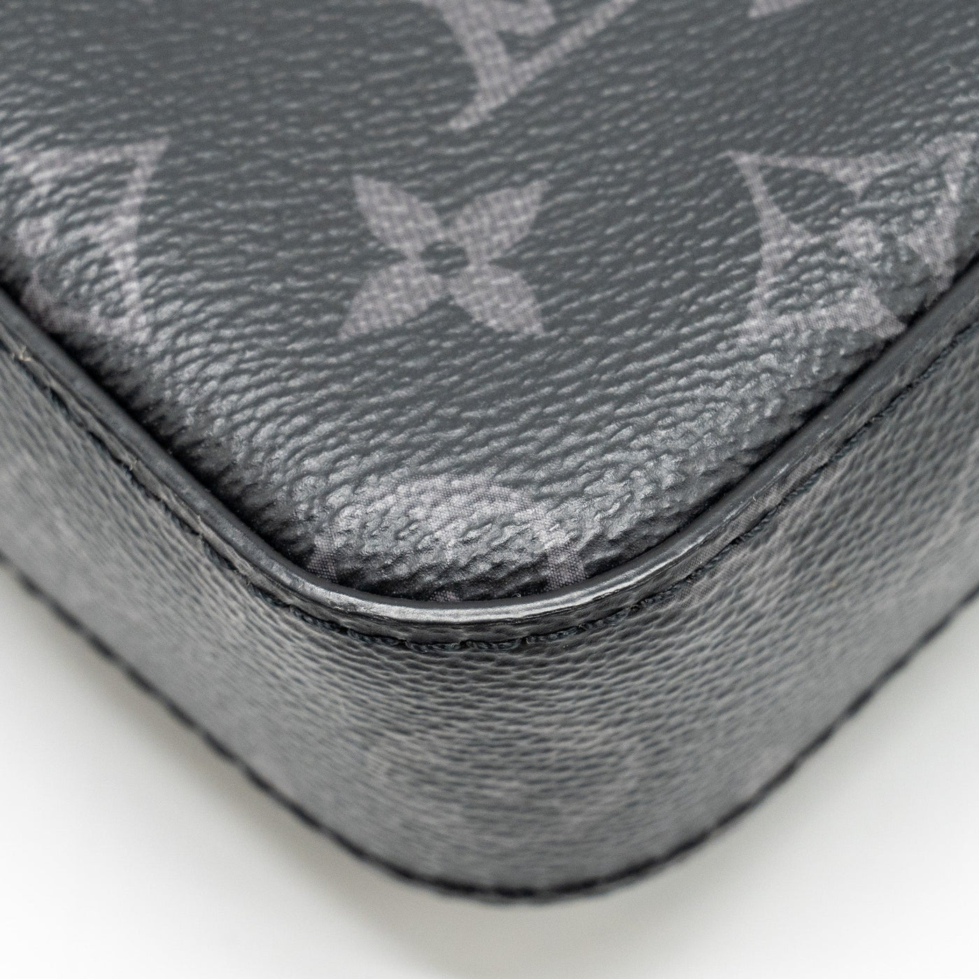 LOUIS VUITTON TRIO MESSANGER MONOGRAM ECLIPSE CANVAS BLACK/GREY WITH BLACK HARDWARE