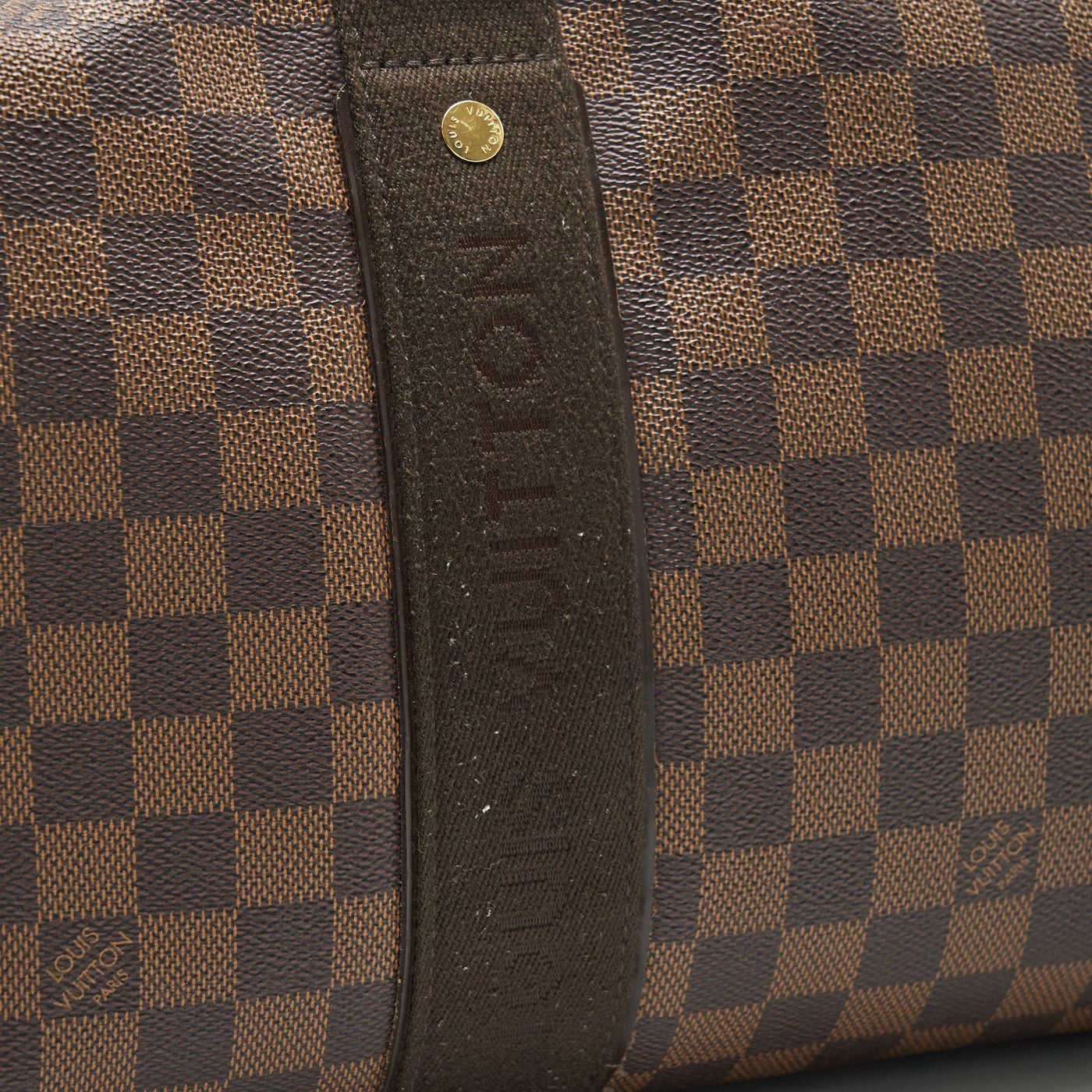 LOUIS VUITTON DAMIER EBENE LUGGAGE BAG