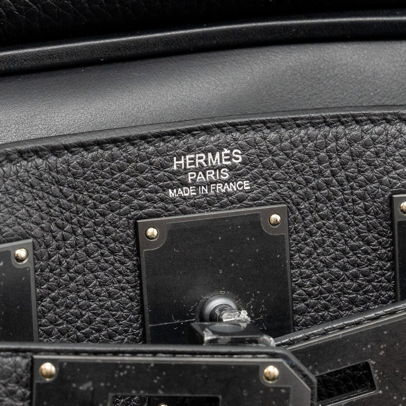 HERMES HAC A DOS PM BACKPACK TOGO SO BLACK