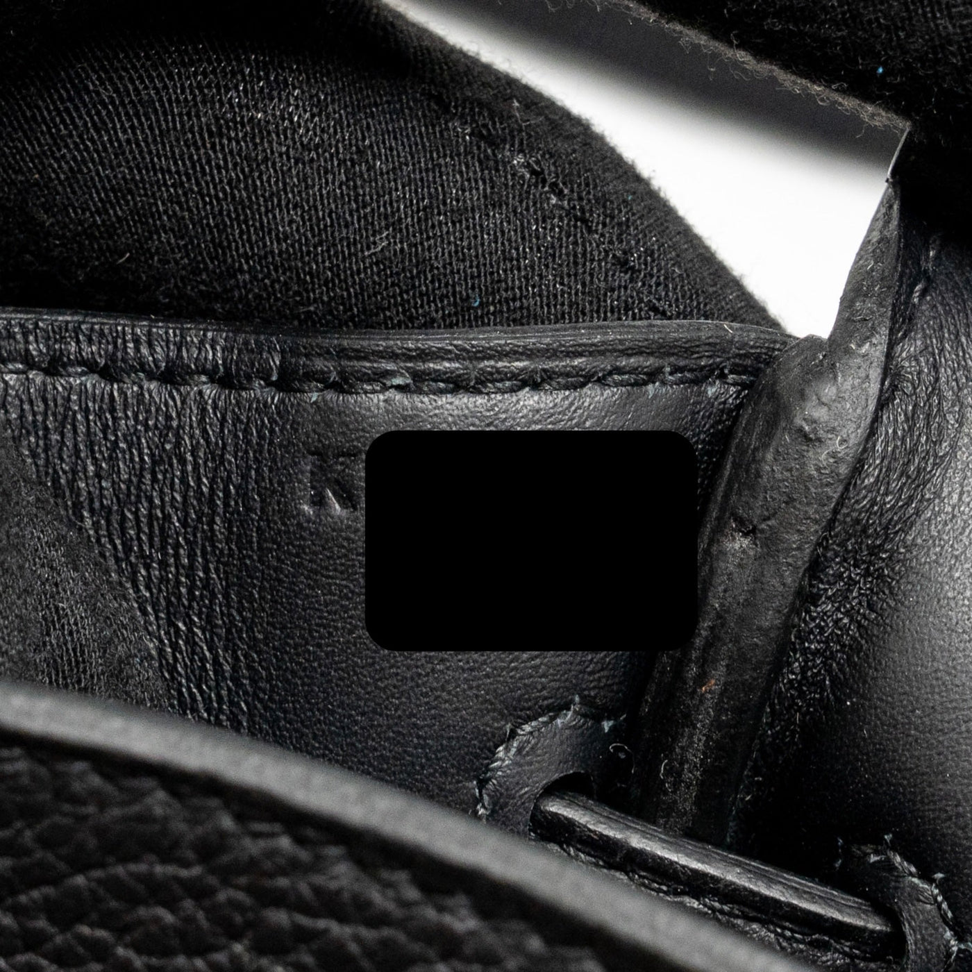 HERMES HAC A DOS PM BACKPACK TOGO SO BLACK