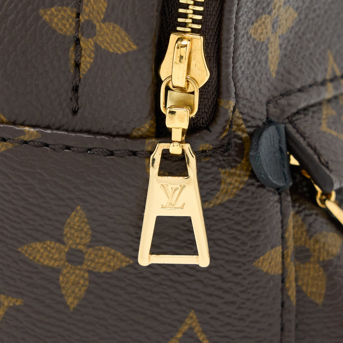 LOUIS VUITTON PALM SPRINGS MINI BACKPACK NEW VERSION MONOGRAM CANVAS GHW