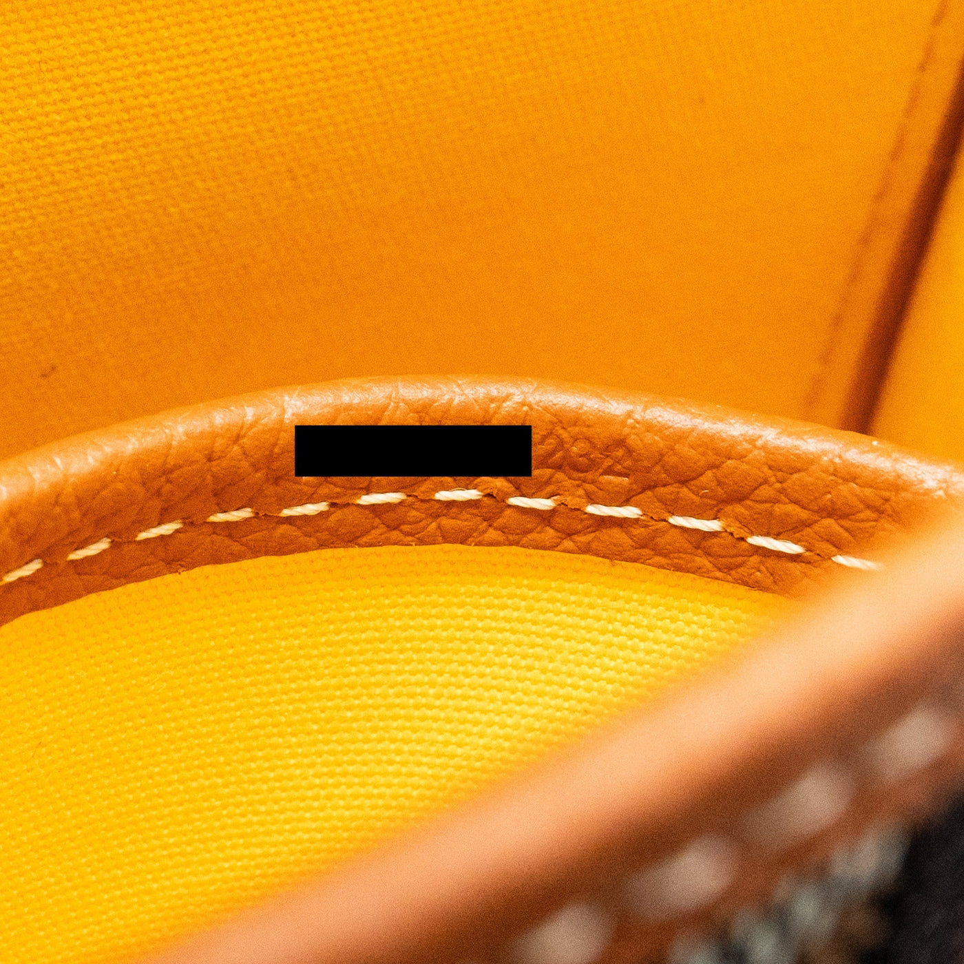 GOYARD BELVEDERE PM MESSENGER BAG GOYARDLINE CANVAS/CALFSKIN BLACK/TAN SHW