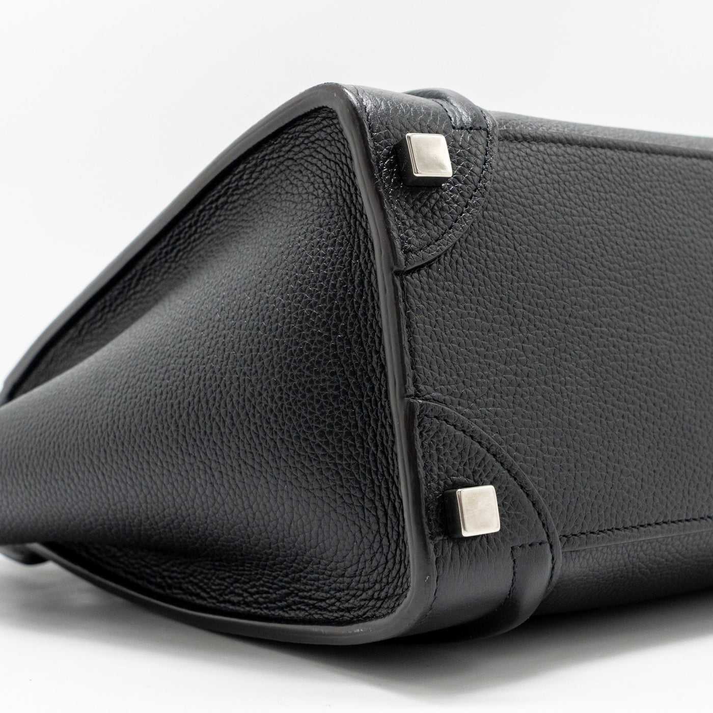 CELINE MICRO LUGGAGE BAG CALFSKIN BLACK SHW