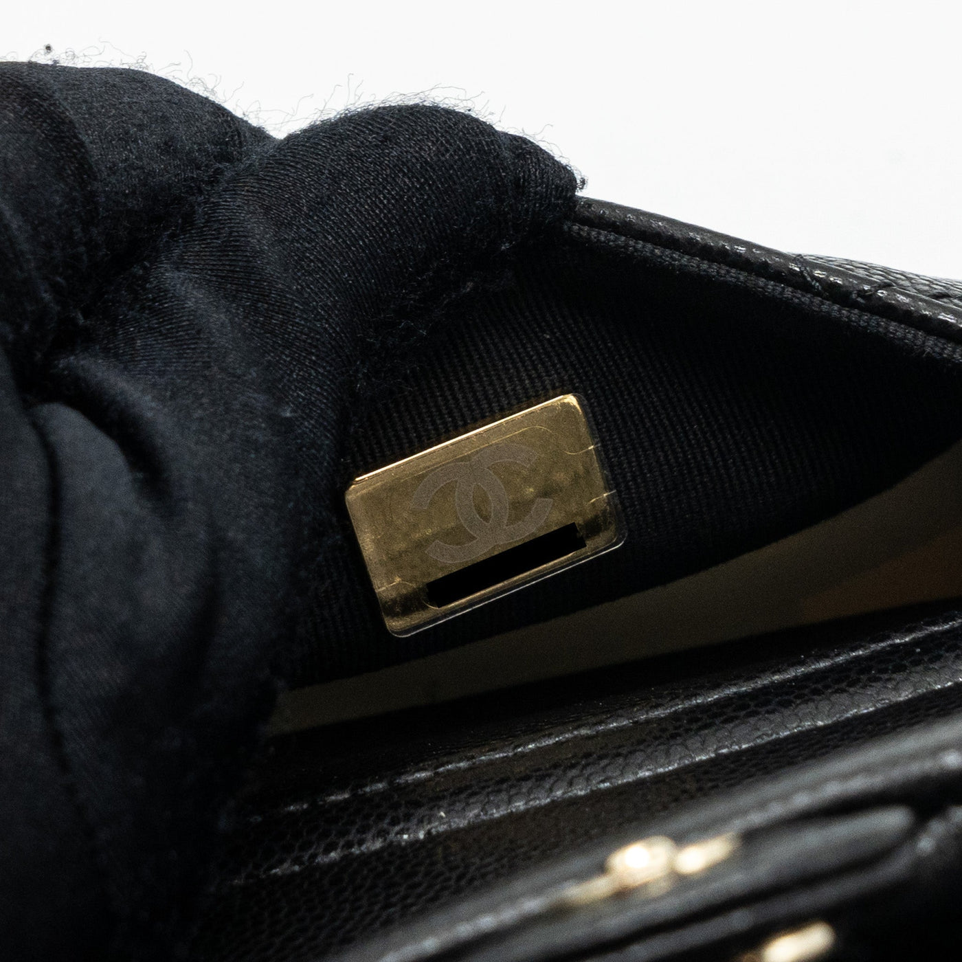 CHANEL 23K TRIPLE POCKET BACKPACK CAVIAR BLACK LGHW(MICROCHIP)